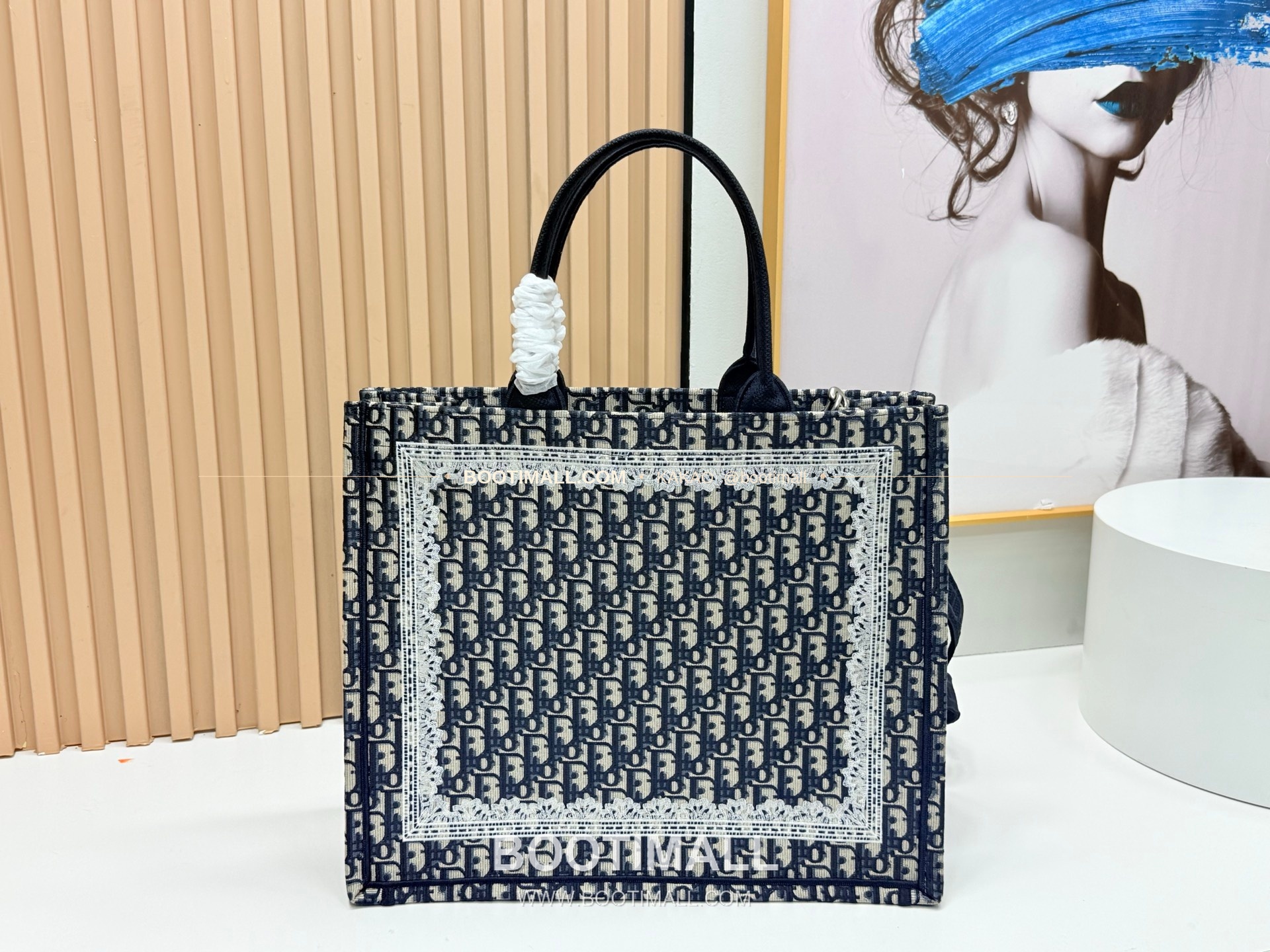 디올 JWA 캔버스 북토트 라지 토트백 Dior JWA Canvas Book Tote Large Tote Bag 8833 41cm 4