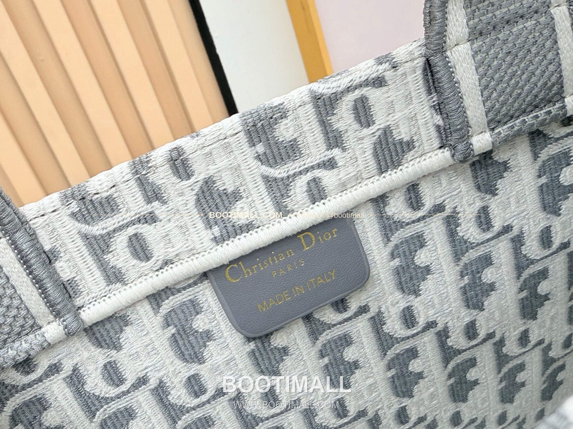 디올 JWA 캔버스 북토트 리프미러 스몰 토트백 Dior JWA Canvas Book Tote Leaf Mirror Small Tote Bag 8835 26cm 7