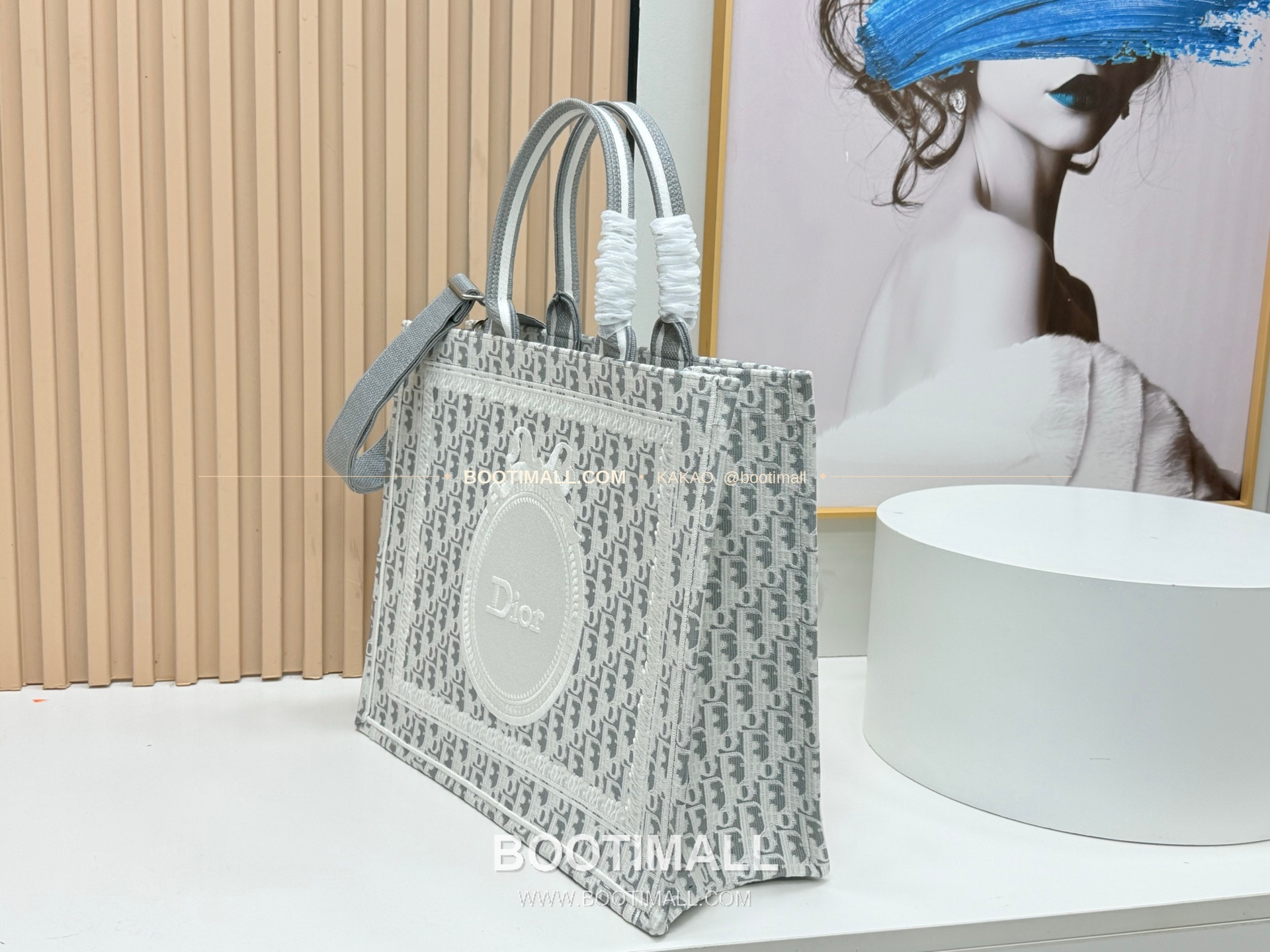 디올 JWA 캔버스 북토트 라지 토트백 Dior JWA Canvas Book Tote Large Tote Bag 8833 41cm 3