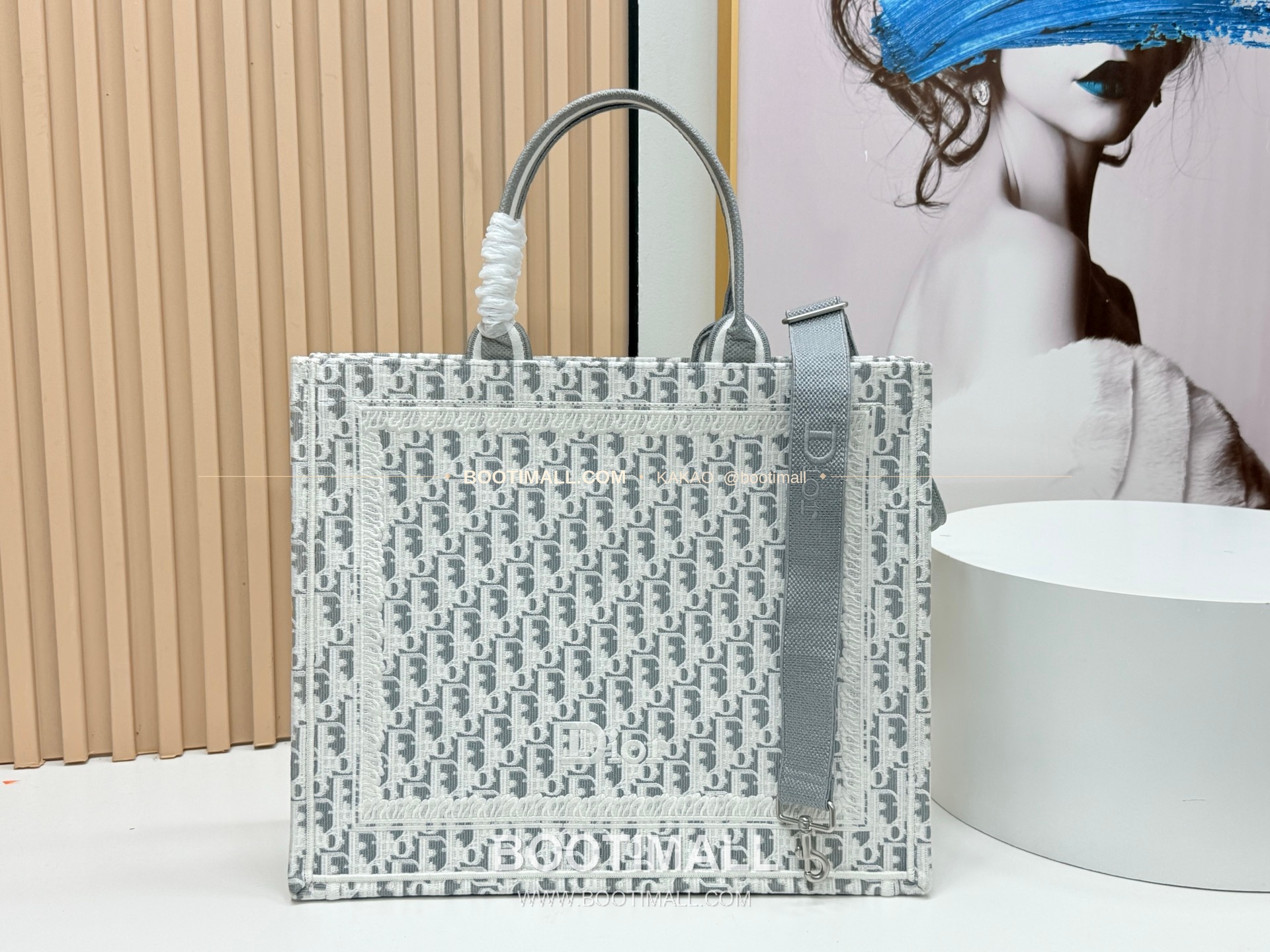 디올 JWA 캔버스 북토트 라지 토트백 Dior JWA Canvas Book Tote Large Tote Bag 8833 41cm 4