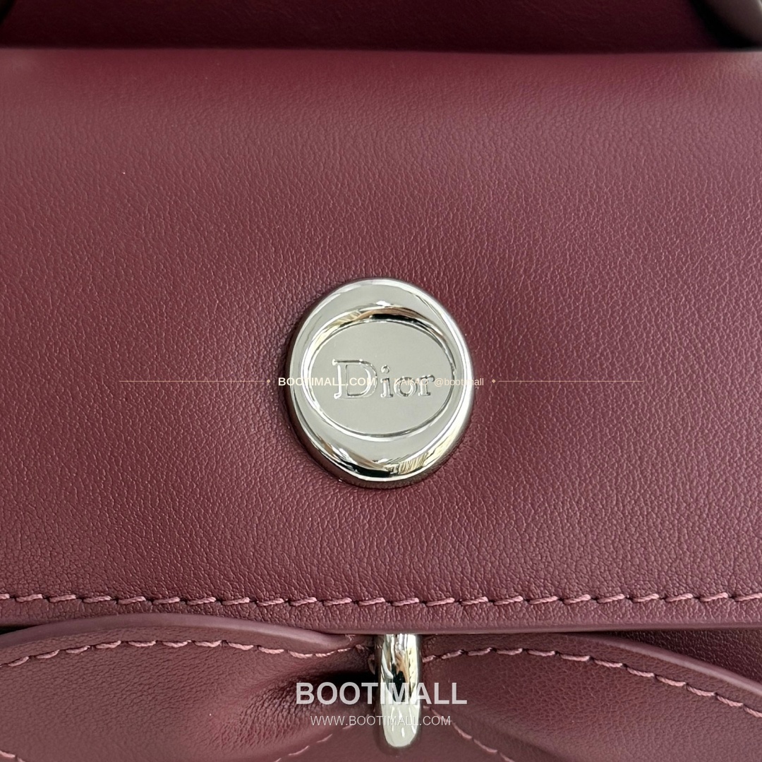 디올 2026SS 레더 보우디테일 화이트 토트백 Dior 2026 SS Leather Bow Detail White Tote Bag 7038 28cm 5