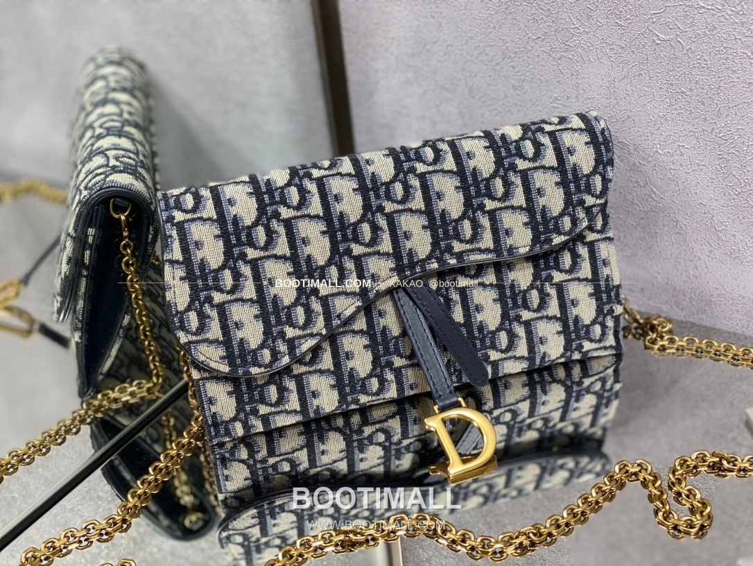디올 레더 체인 탈부착 블랙 미니 체인백 Dior Leather Detachable Chain Black Mini Chain Bag 2038 19cm 2