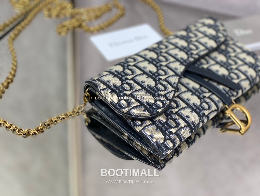 디올 레더 체인 탈부착 블랙 미니 체인백 Dior Leather Detachable Chain Black Mini Chain Bag 2038 19cm 4