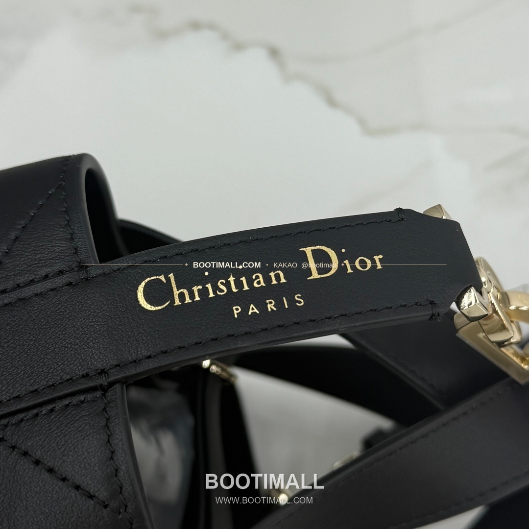 디올 투주르 레더 CD락 카나쥬 아이보리 토트백 Dior Toujours Leather CD Lock Cannage Ivory Tote Bag M2835 18.5cm 7