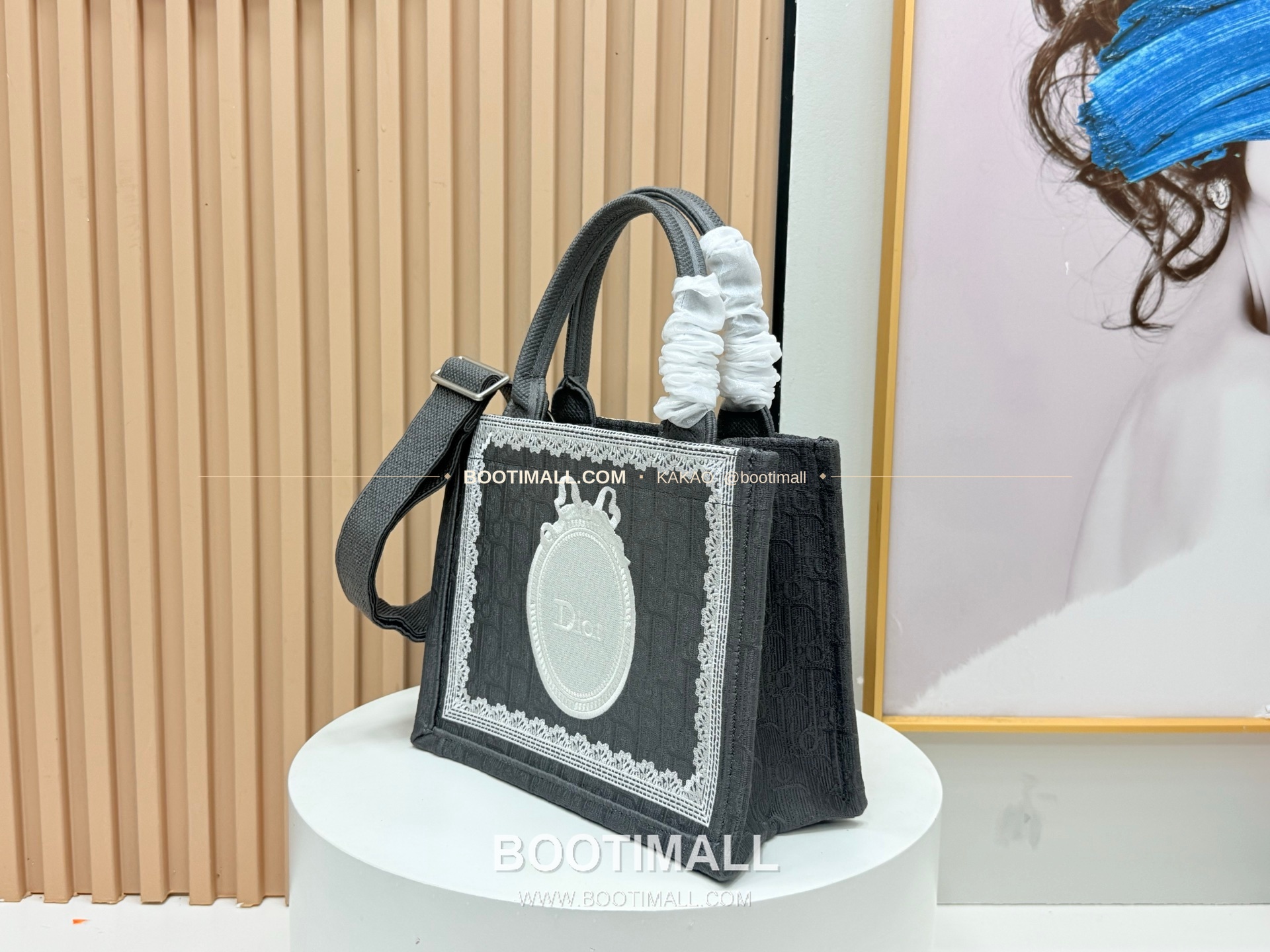 디올 JWA 캔버스 북토트 스몰 토트백 Dior JWA Canvas Book Tote Small Tote Bag 8835 26cm 3