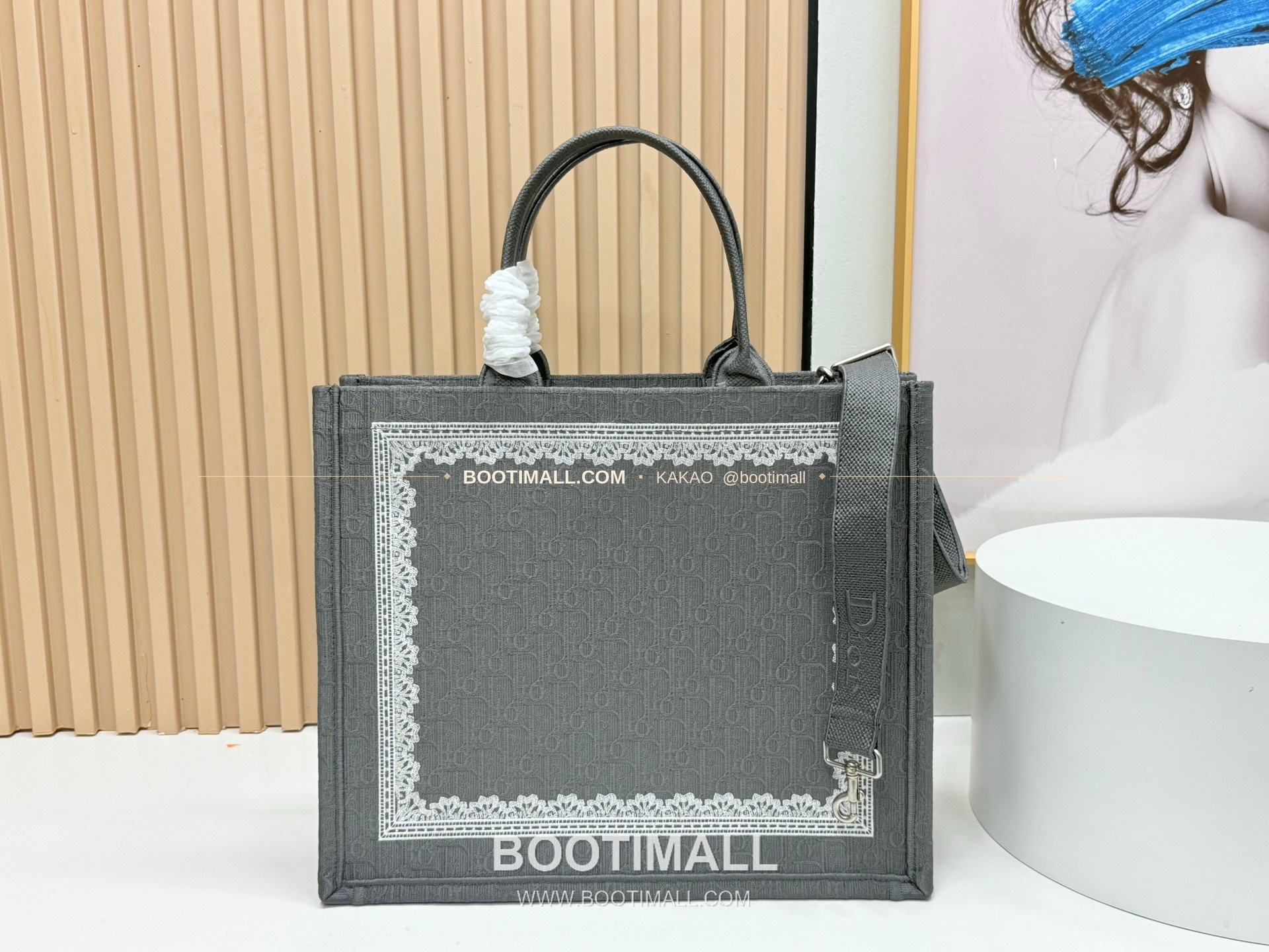 디올 JWA 캔버스 북토트 라지 토트백 Dior JWA Canvas Book Tote Large Tote Bag 8833 41cm 4