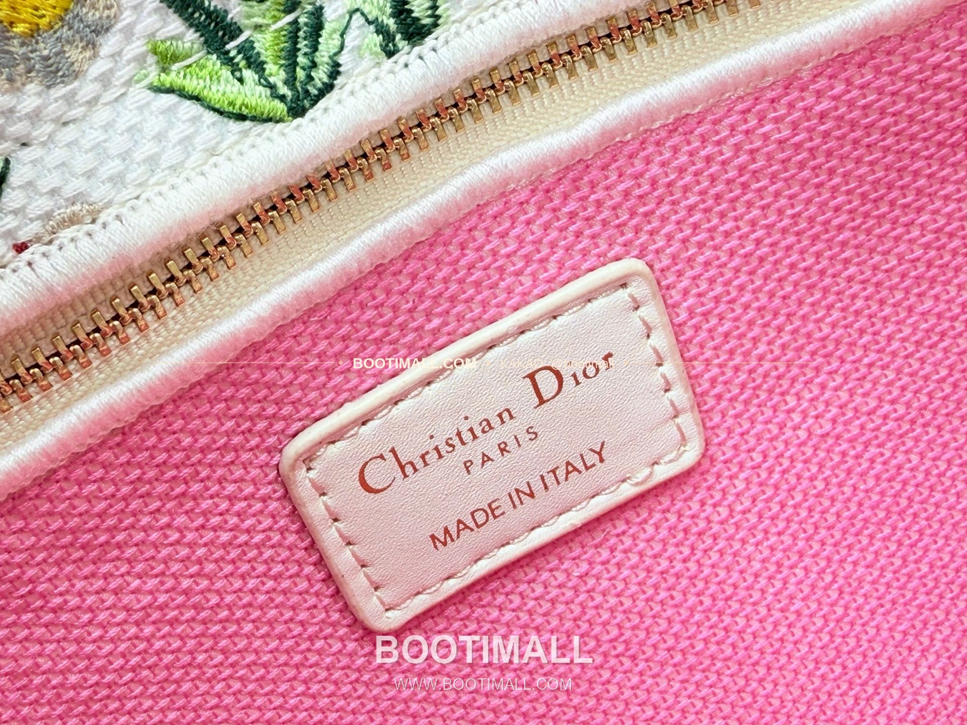 디올 레이디디올 자수 플로럴 멀티 미디엄 토트백 Dior Lady Dior Embroidered Floral Multi Medium Tote Bag 9920 24cm 8