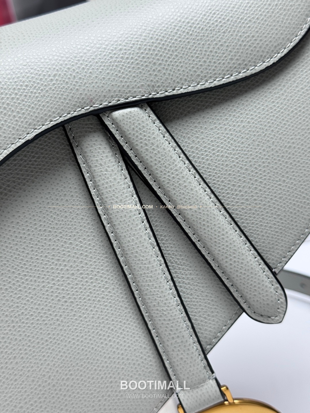 디올 새들 레더 CD로고 라지 숄더백 Dior Saddle Leather CD Logo Black Large Shoulder Bag 24cm 4