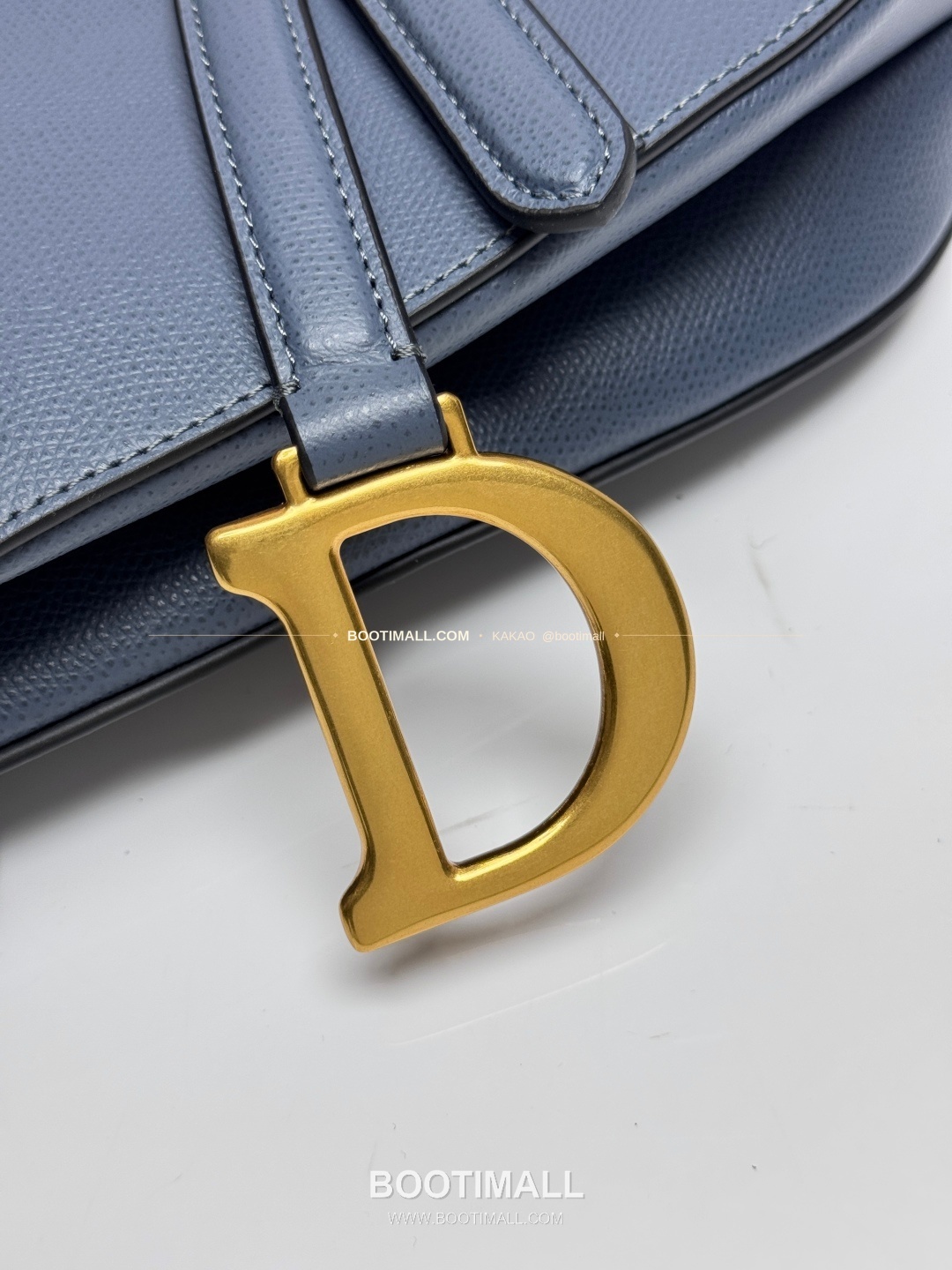 디올 새들 레더 CD로고 라지 숄더백 Dior Saddle Leather CD Logo Black Large Shoulder Bag 24cm 5