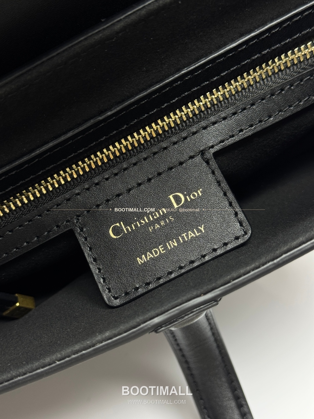 디올 새들 레더 CD로고 라지 숄더백 Dior Saddle Leather CD Logo Black Large Shoulder Bag 24cm 8