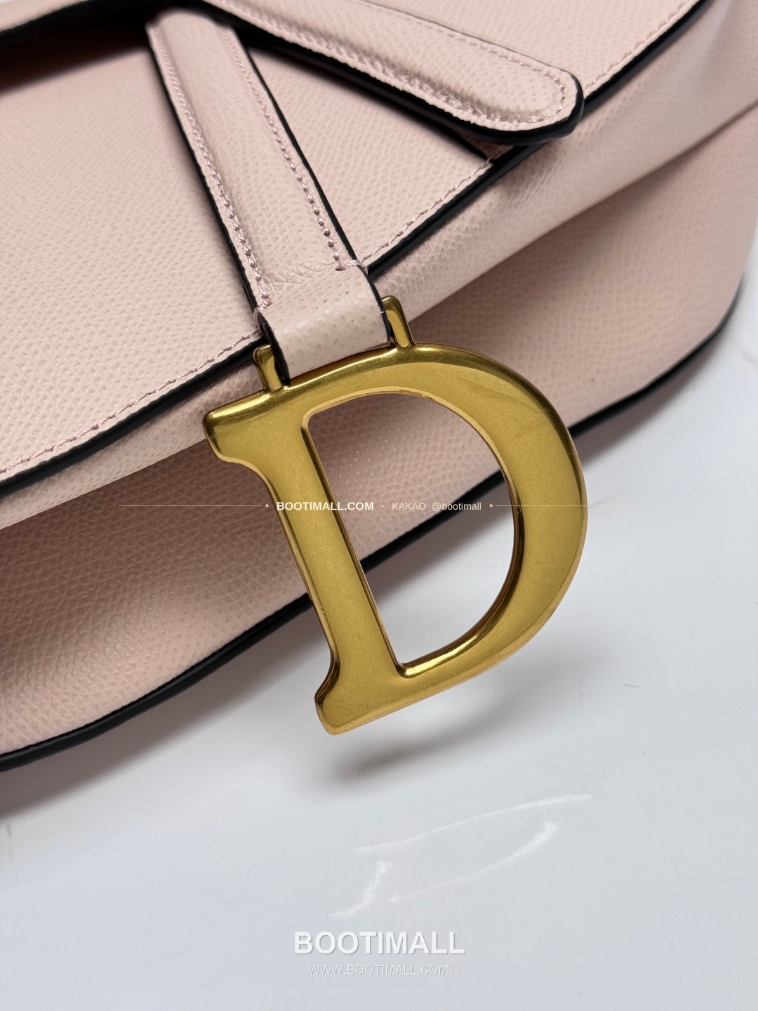 디올 새들 레더 CD로고 라지 숄더백 Dior Saddle Leather CD Logo Black Large Shoulder Bag 24cm 7