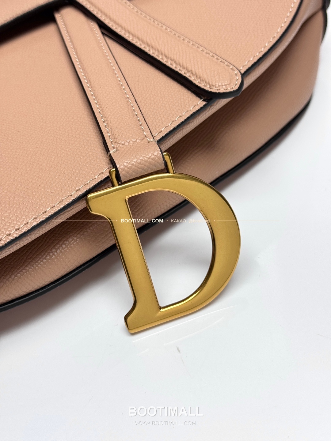 디올 새들 레더 CD로고 라지 숄더백 Dior Saddle Leather CD Logo Black Large Shoulder Bag 24cm 6