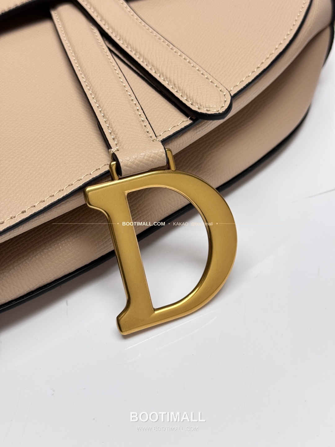 디올 새들 레더 CD로고 라지 숄더백 Dior Saddle Leather CD Logo Black Large Shoulder Bag 24cm 7