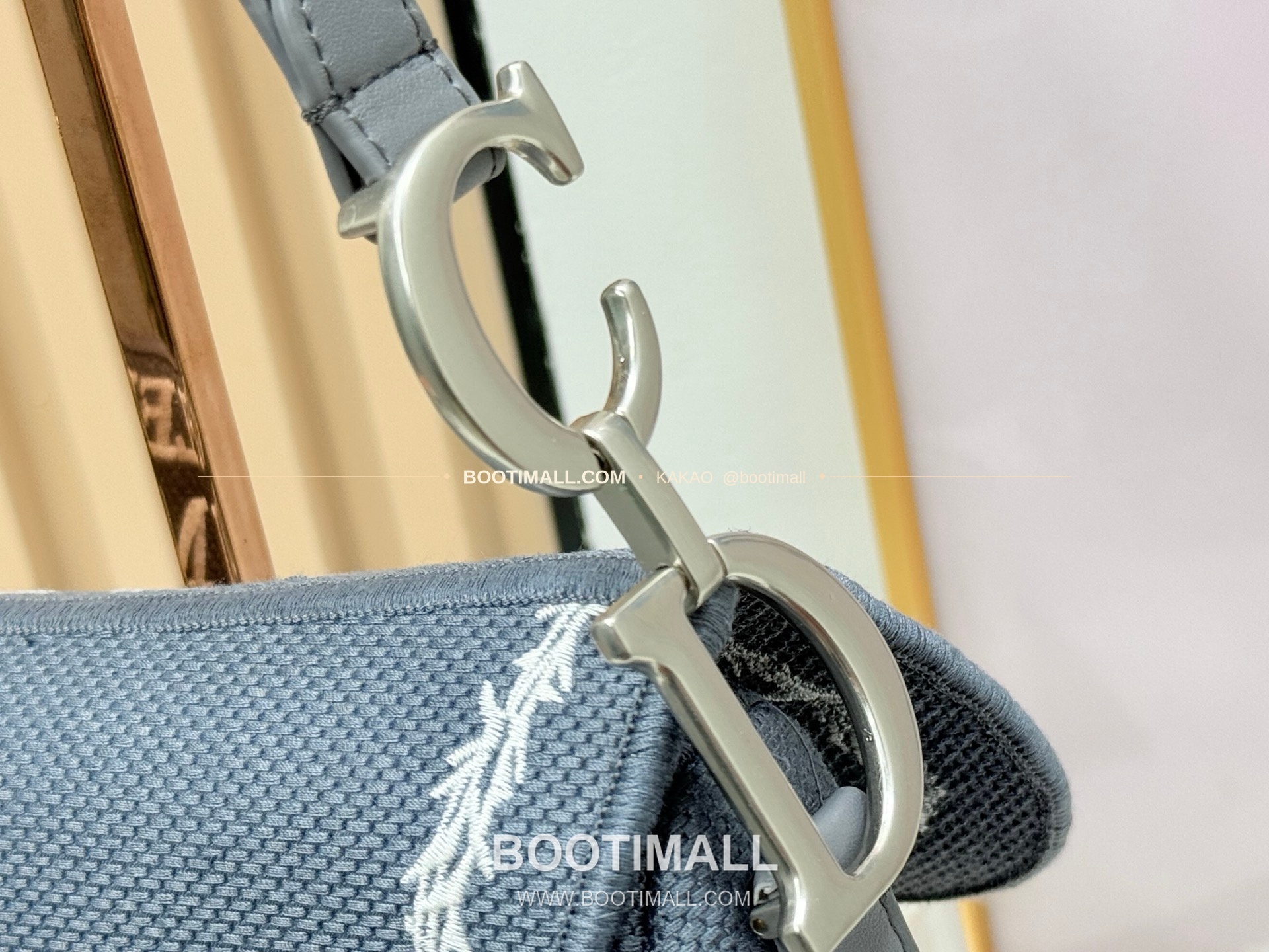 디올 새들 자수 패브릭 멀티 라지 숄더백 Dior Saddle Embroidered Fabric Multi Large Shoulder Bag 9930 24cm 5