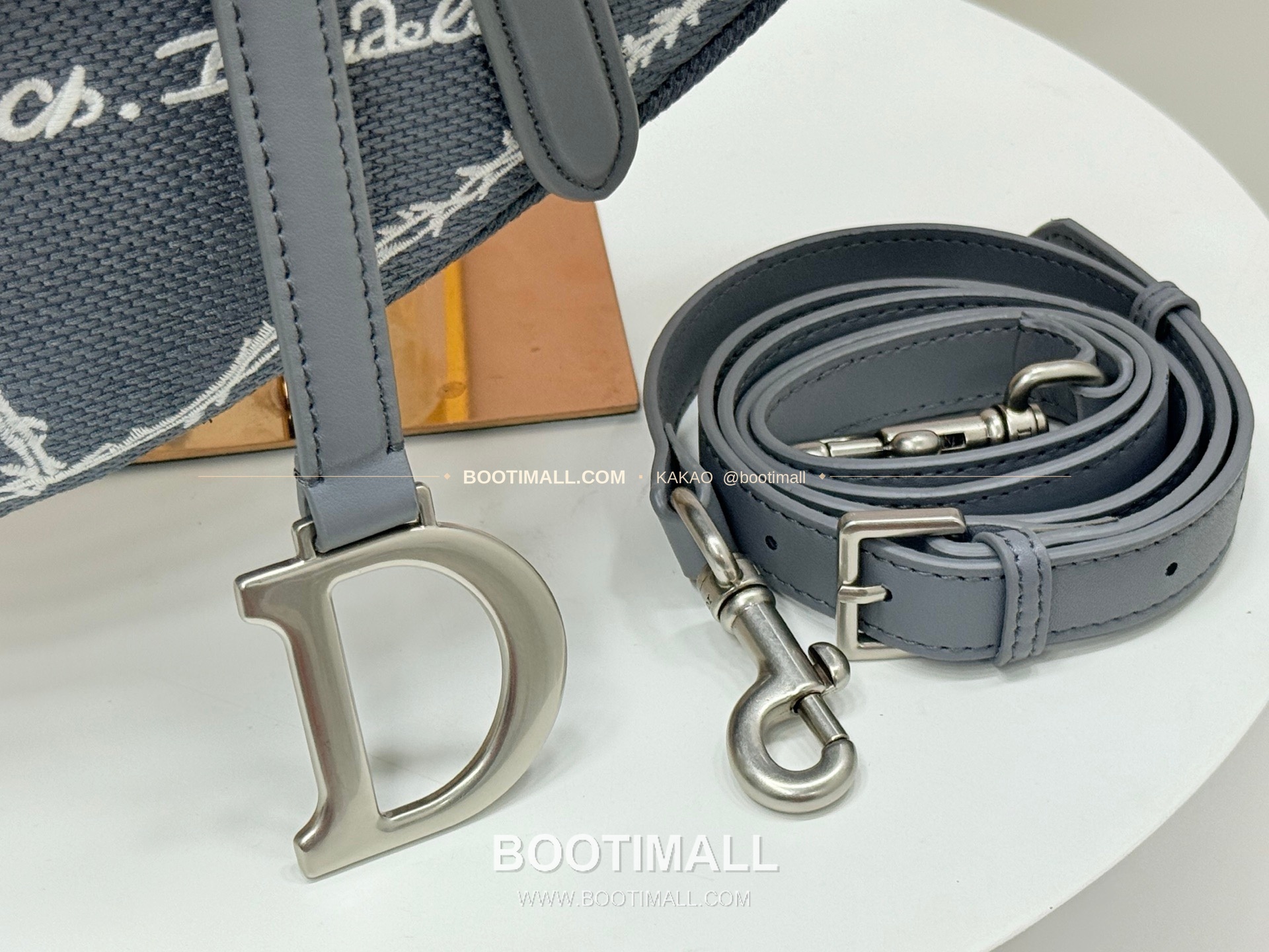 디올 새들 자수 패브릭 멀티 라지 숄더백 Dior Saddle Embroidered Fabric Multi Large Shoulder Bag 9930 24cm 6