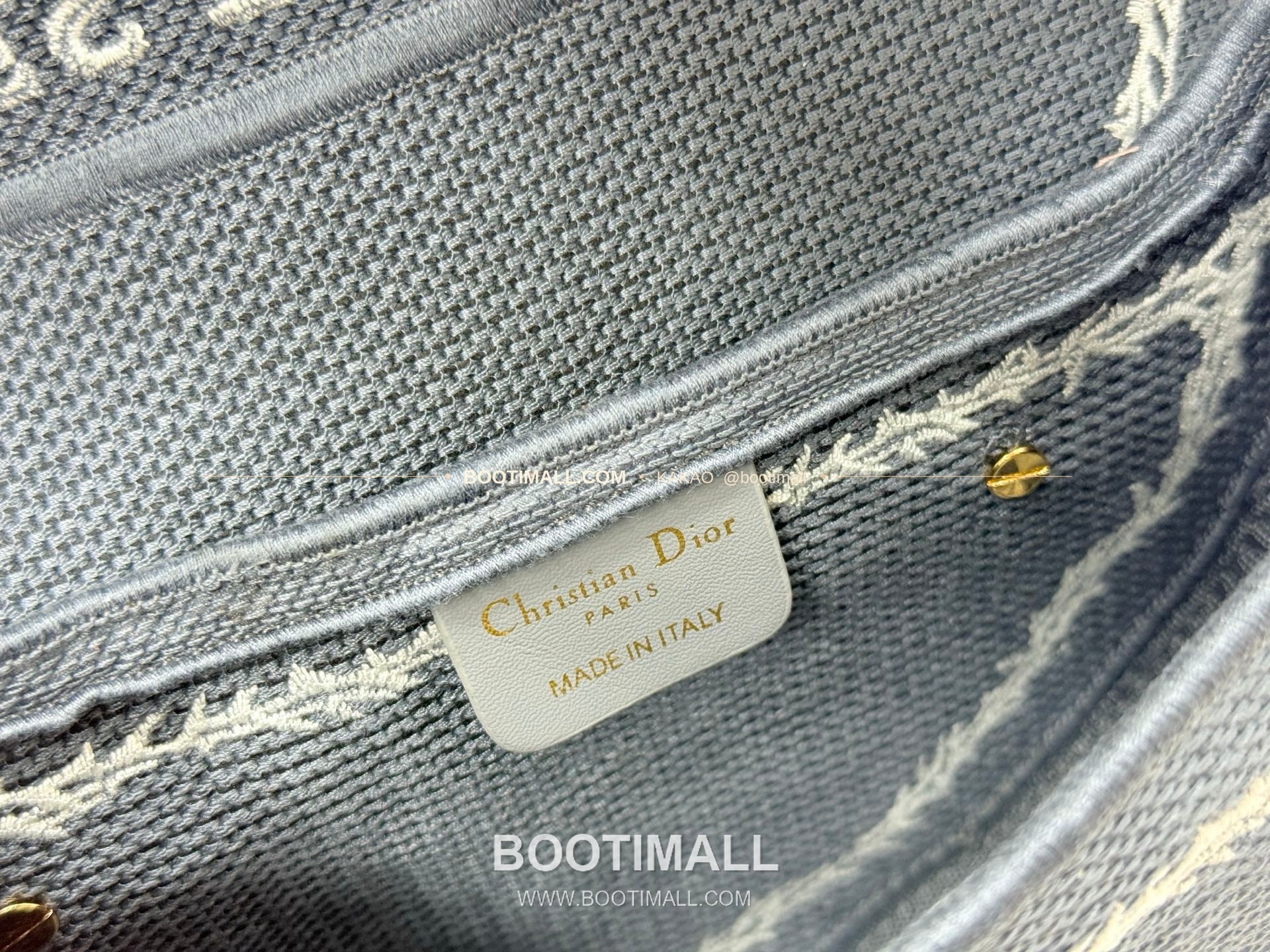 디올 새들 자수 패브릭 멀티 라지 숄더백 Dior Saddle Embroidered Fabric Multi Large Shoulder Bag 9930 24cm 8