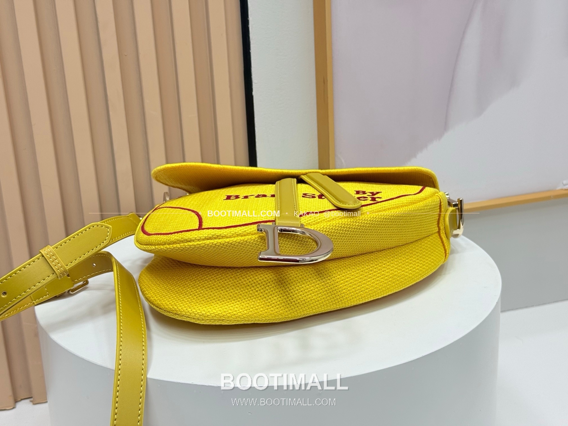 디올 새들 자수 패브릭 멀티 라지 숄더백 Dior Saddle Embroidered Fabric Multi Large Shoulder Bag 9930 24cm 7