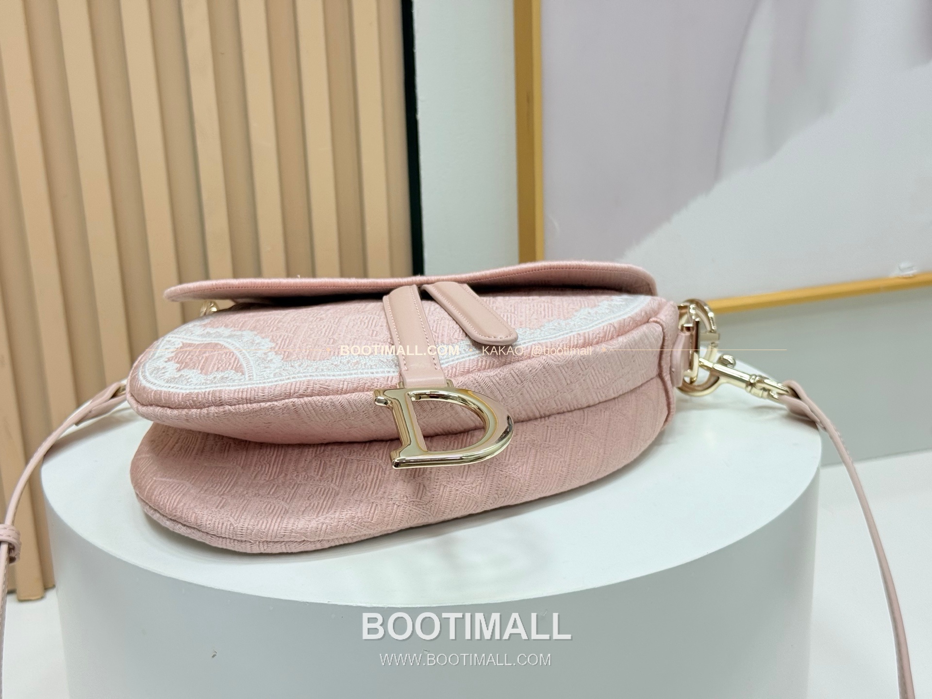 디올 새들 자수 패브릭 멀티 라지 숄더백 Dior Saddle Embroidered Fabric Multi Large Shoulder Bag 9930 24cm 7