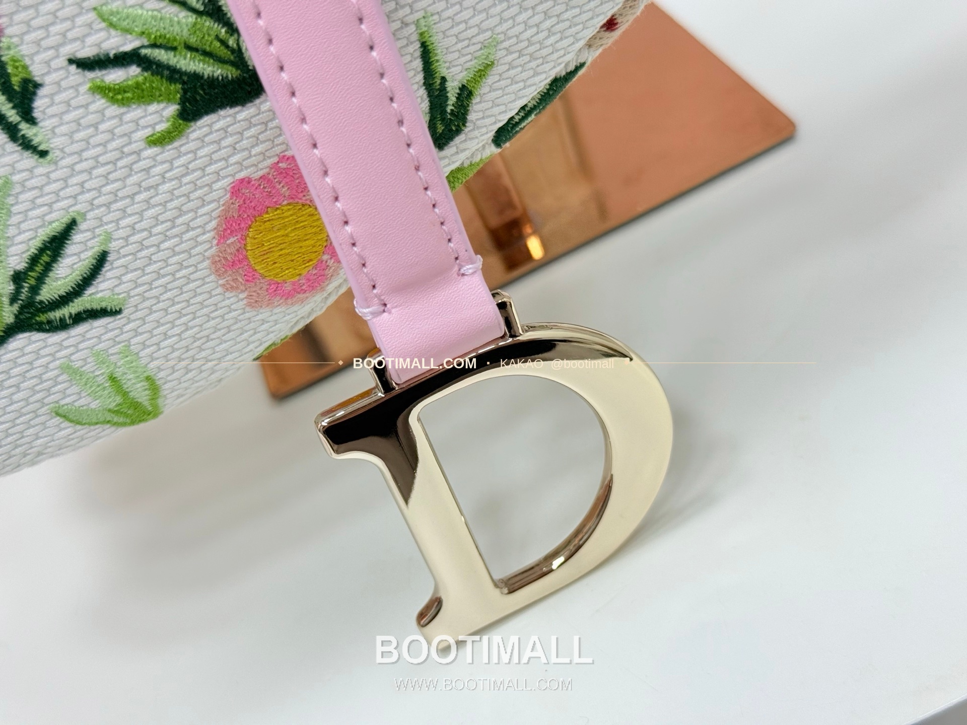 디올 새들 자수 패브릭 멀티 라지 숄더백 Dior Saddle Embroidered Fabric Multi Large Shoulder Bag 9930 24cm 8