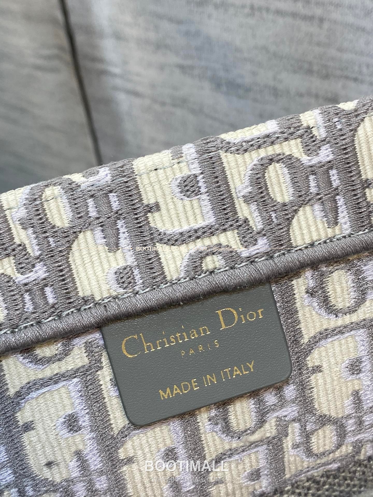 디올 오블리크 자수 캔버스 블루 미디엄 토트백 Dior Oblique Embroidered Canvas Blue Medium Tote Bag 8001 36cm 9