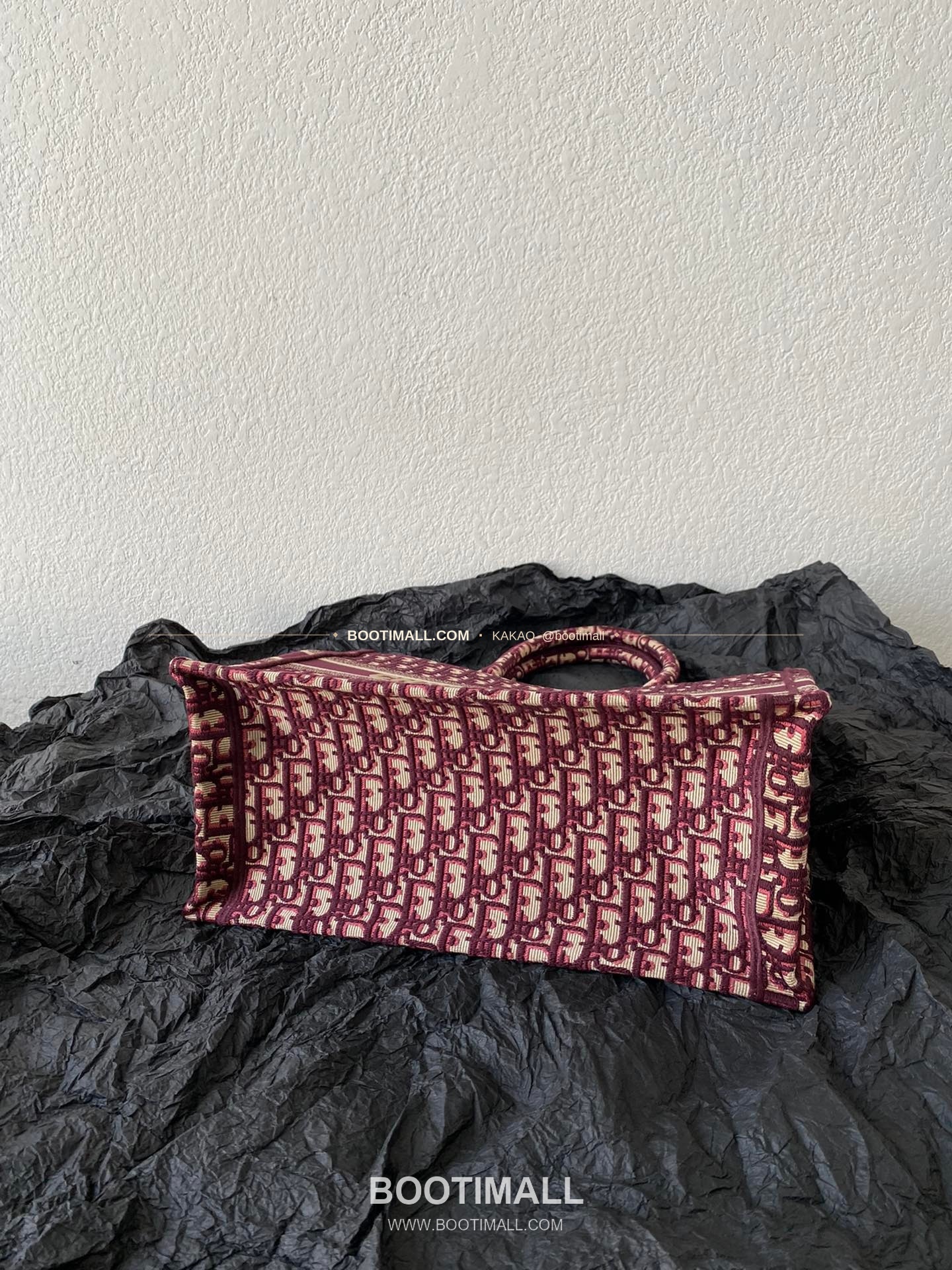 디올 오블리크 자수 캔버스 스몰 토트백 Dior Oblique Embroidered Canvas Small Tote Bag 8002 26cm 4