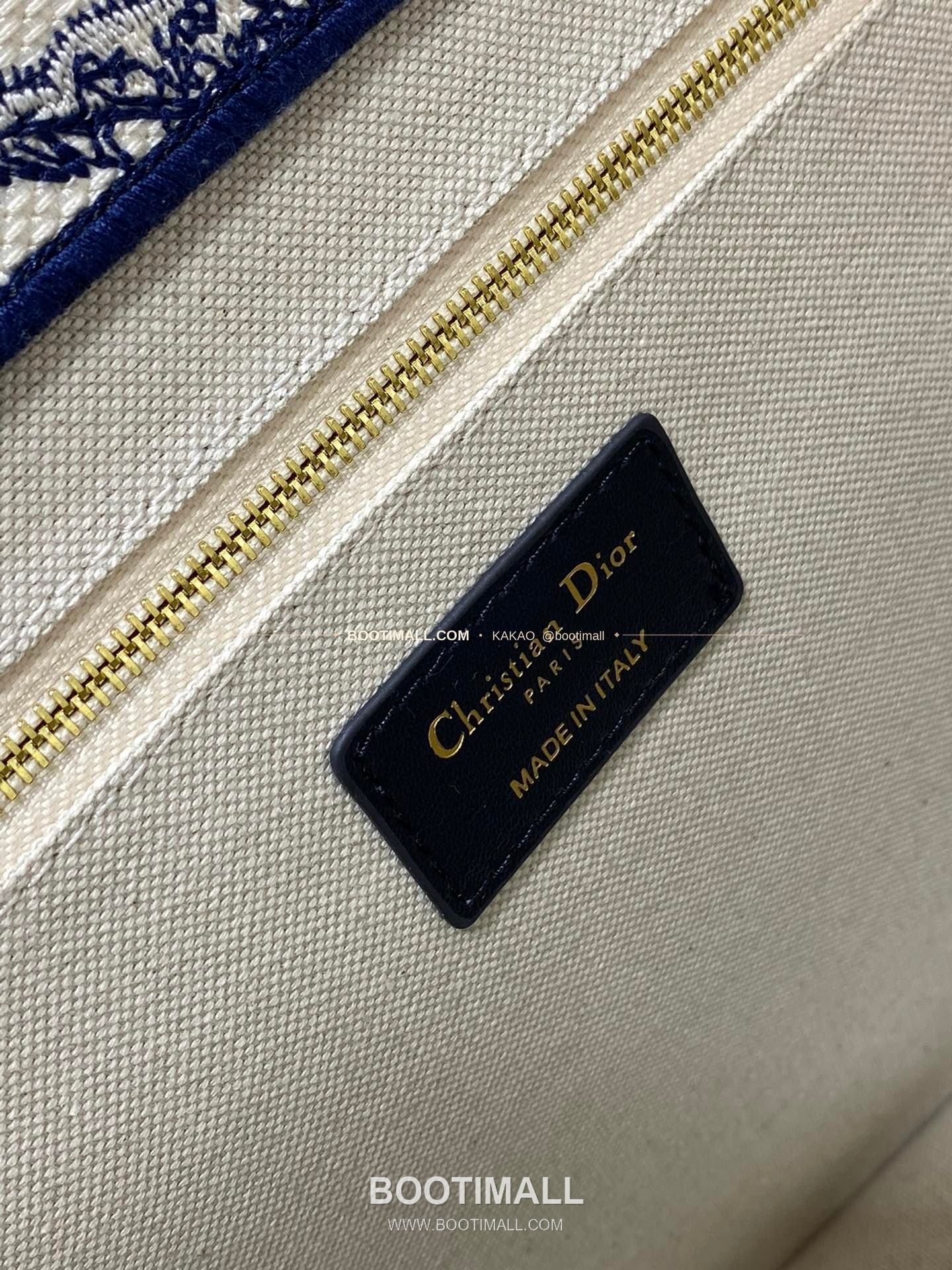 디올 오블리크 자수 캔버스 스트랩 미디엄 토트백 Dior Oblique Embroidered Canvas Strap Medium Tote Bag 36cm 17