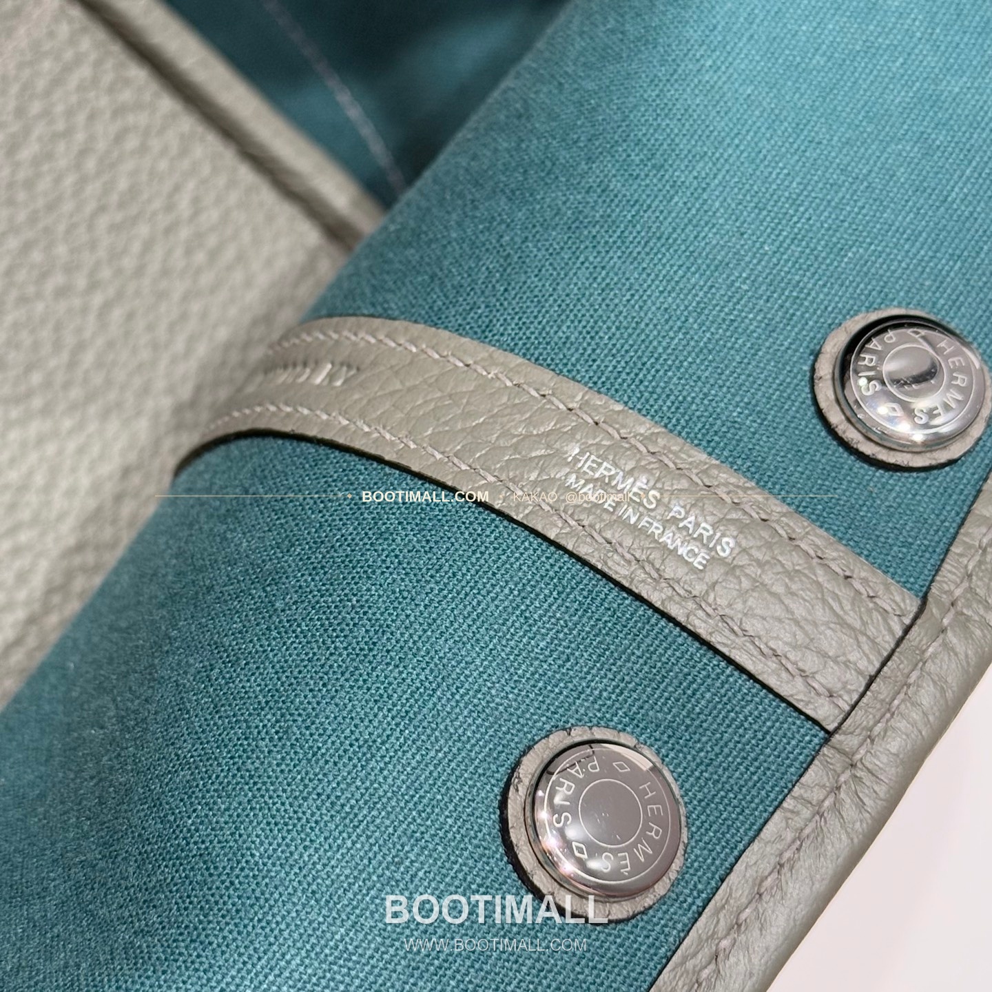 에르메스 가든파티 캔버스 레더 트림 토트백 Hermes Garden Party Canvas Leather Trim Tote Bag 30cm 8