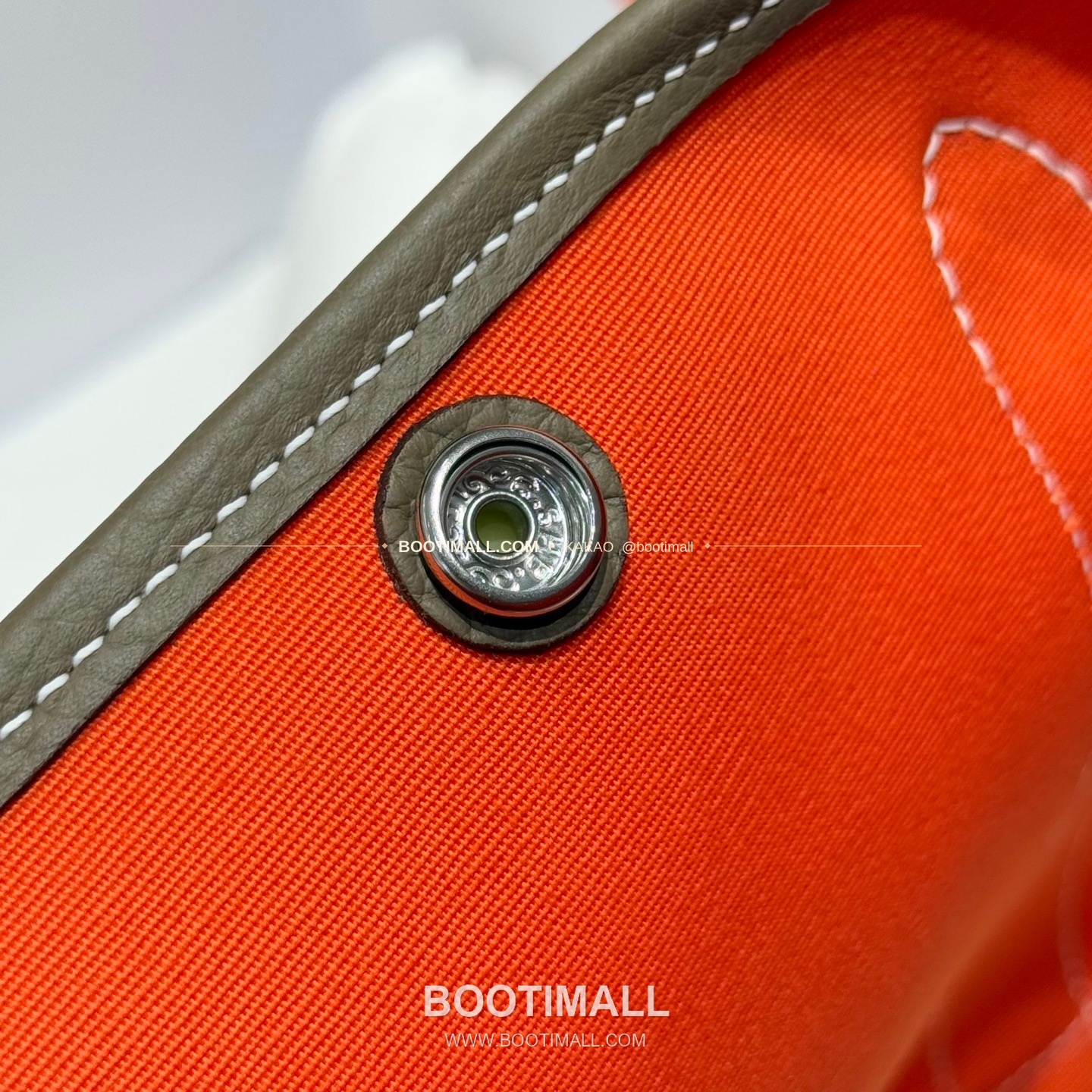 에르메스 가든파티 캔버스 레더 트림 토트백 Hermes Garden Party Canvas Leather Trim Tote Bag 30cm 7