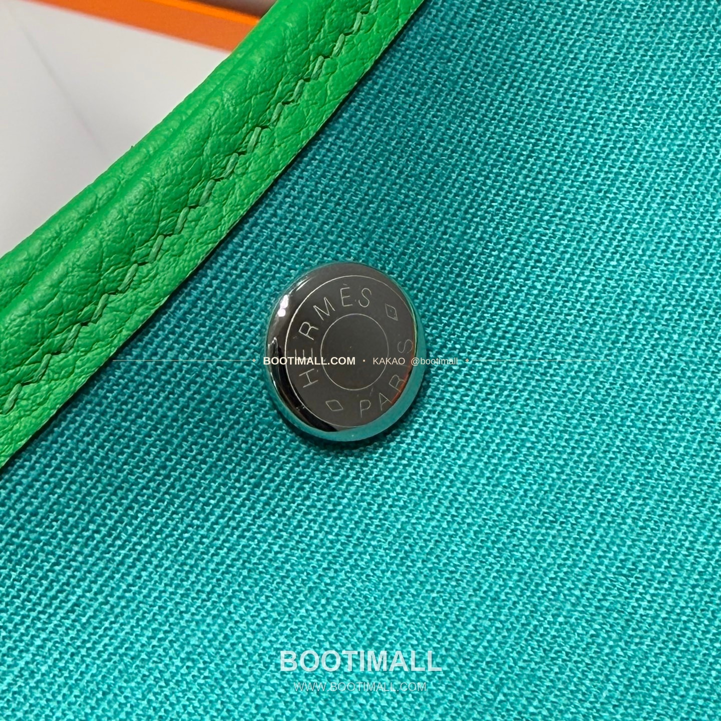 에르메스 가든파티 캔버스 레더 트림 토트백 Hermes Garden Party Canvas Leather Trim Tote Bag 30cm 4