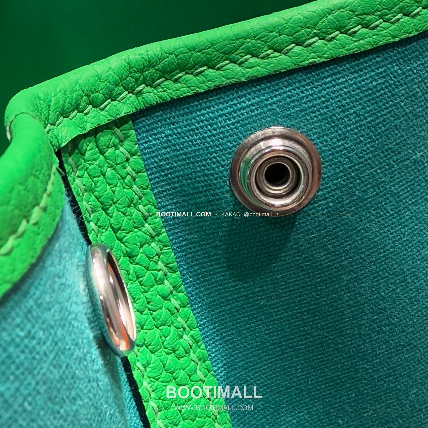 에르메스 가든파티 캔버스 레더 트림 토트백 Hermes Garden Party Canvas Leather Trim Tote Bag 30cm 8