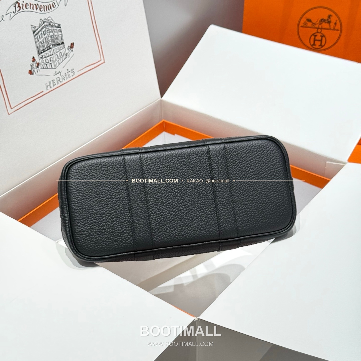 에르메스 가든파티 캔버스 레더 트림 토트백 Hermes Garden Party Canvas Leather Trim Tote Bag 30cm 3