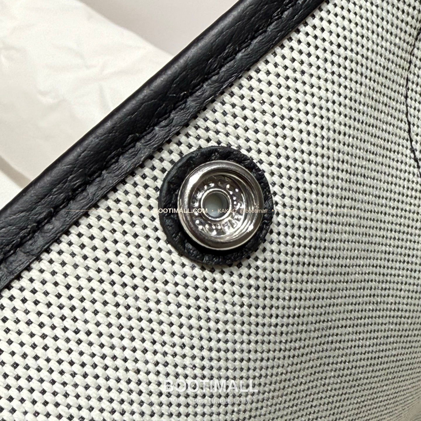 에르메스 가든파티 캔버스 레더 트림 토트백 Hermes Garden Party Canvas Leather Trim Tote Bag 30cm 5