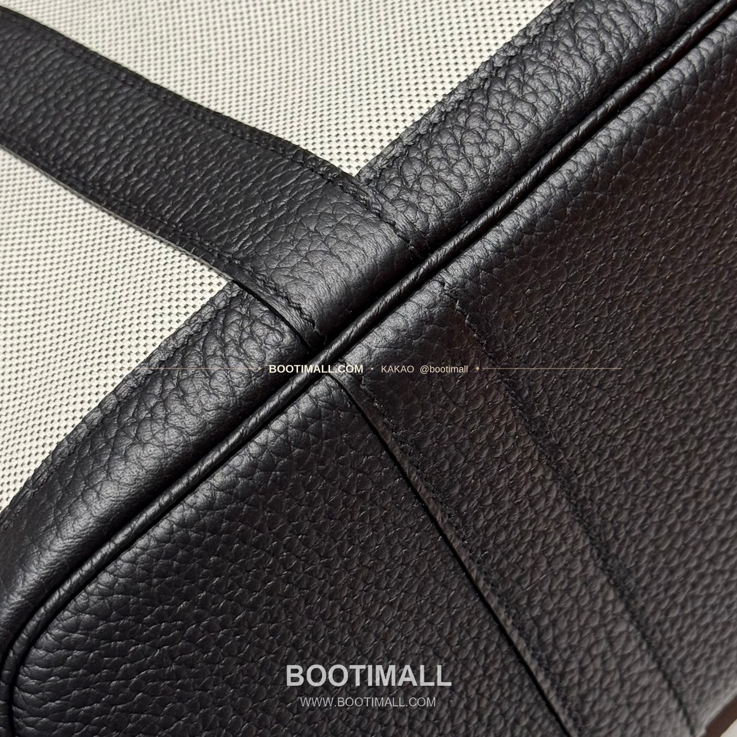 에르메스 가든파티 캔버스 레더 트림 토트백 Hermes Garden Party Canvas Leather Trim Tote Bag 30cm 6