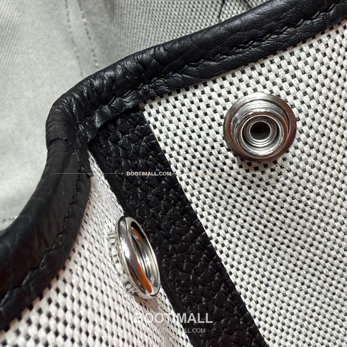 에르메스 가든파티 캔버스 레더 트림 토트백 Hermes Garden Party Canvas Leather Trim Tote Bag 30cm 8