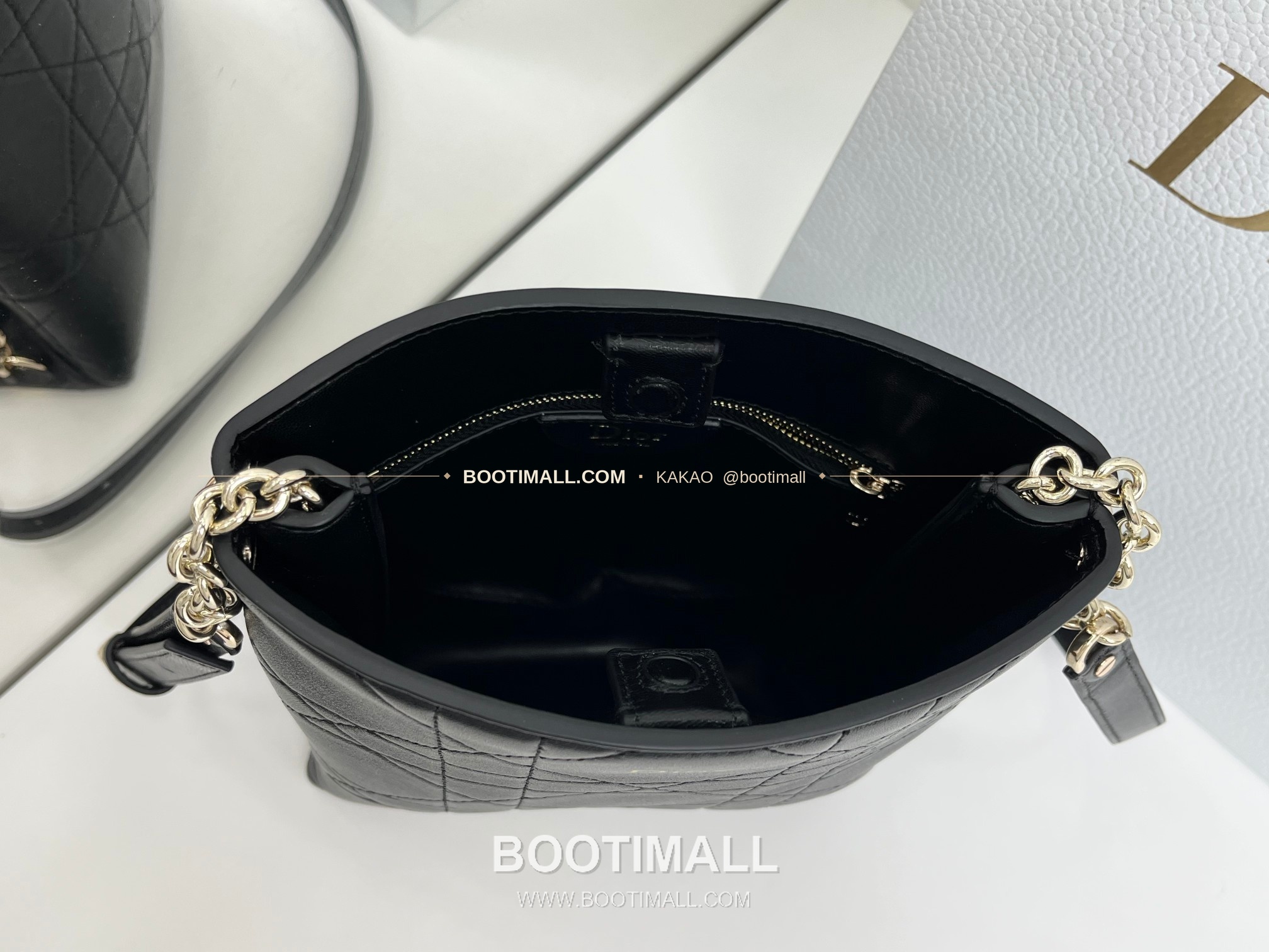 디올 트리아농 램스킨 까나쥬 체인 숄더백 Dior Trianon Lambskin Cannage Chain Shoulder Bag 21cm 7