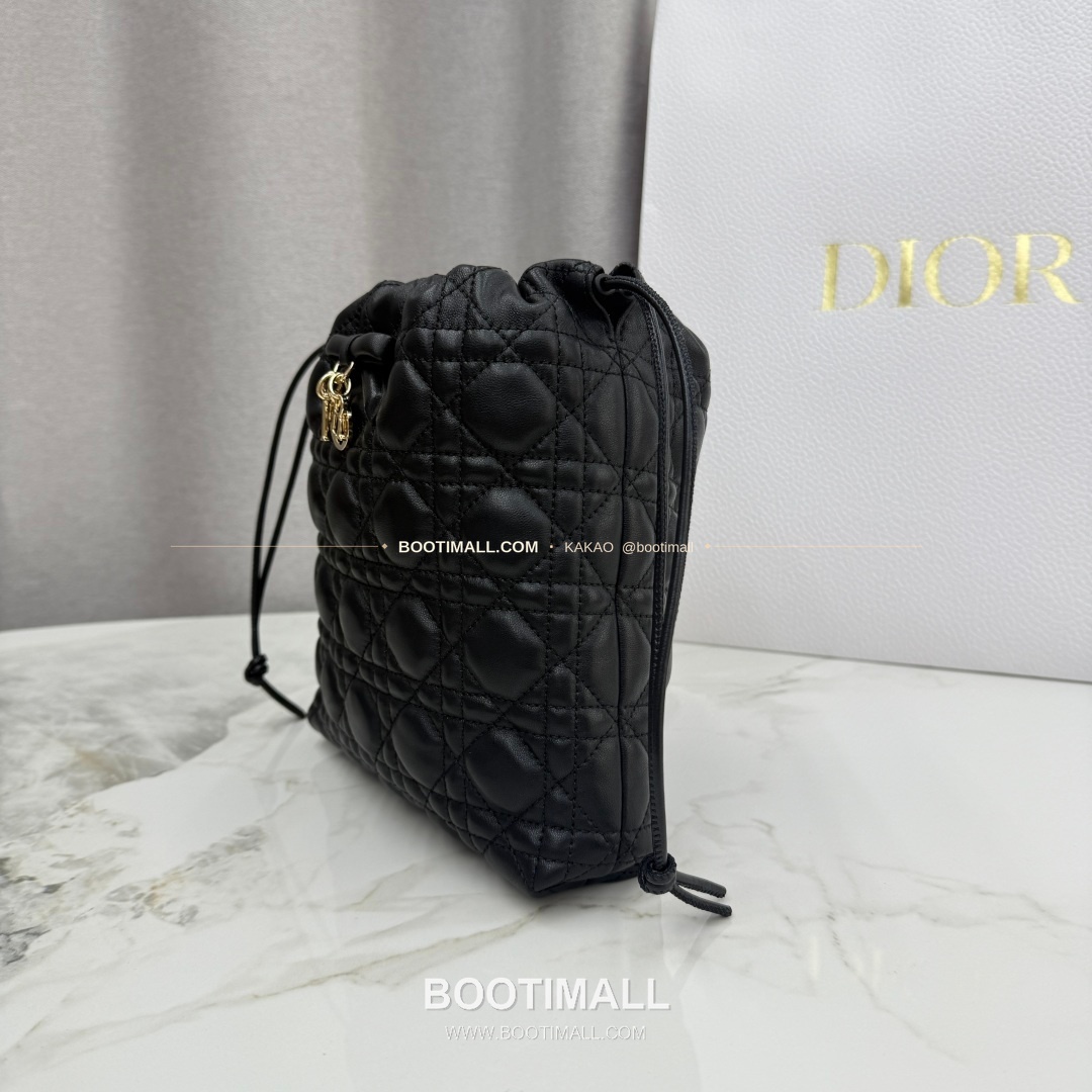 디올 아디오러블 램스킨 까나쥬 버킷백 Dior Adiorable Lambskin Cannage Bucket Bag S2611 22cm 6