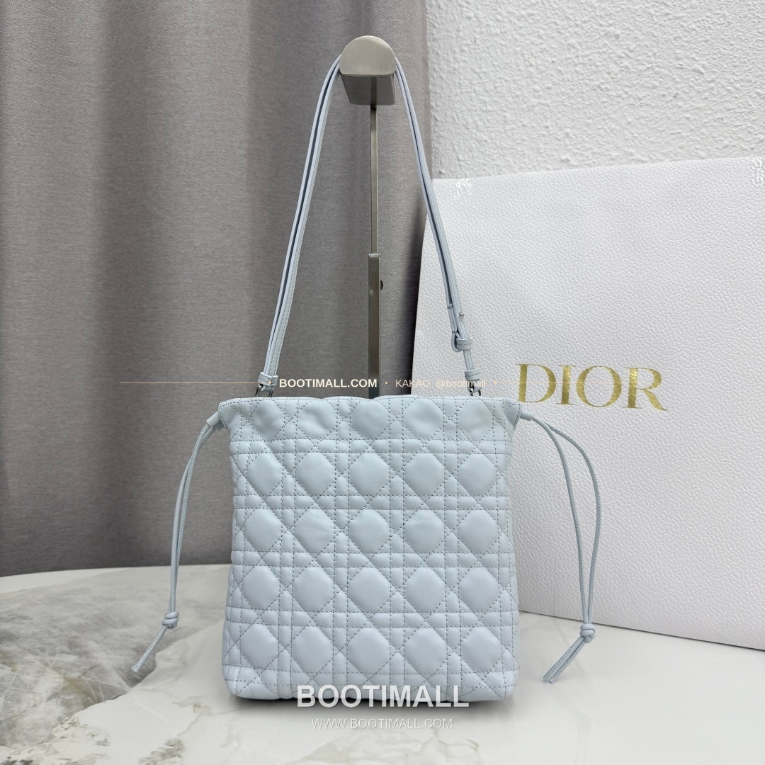디올 아디오러블 램스킨 까나쥬 버킷백 Dior Adiorable Lambskin Cannage Bucket Bag S2611 22cm 3