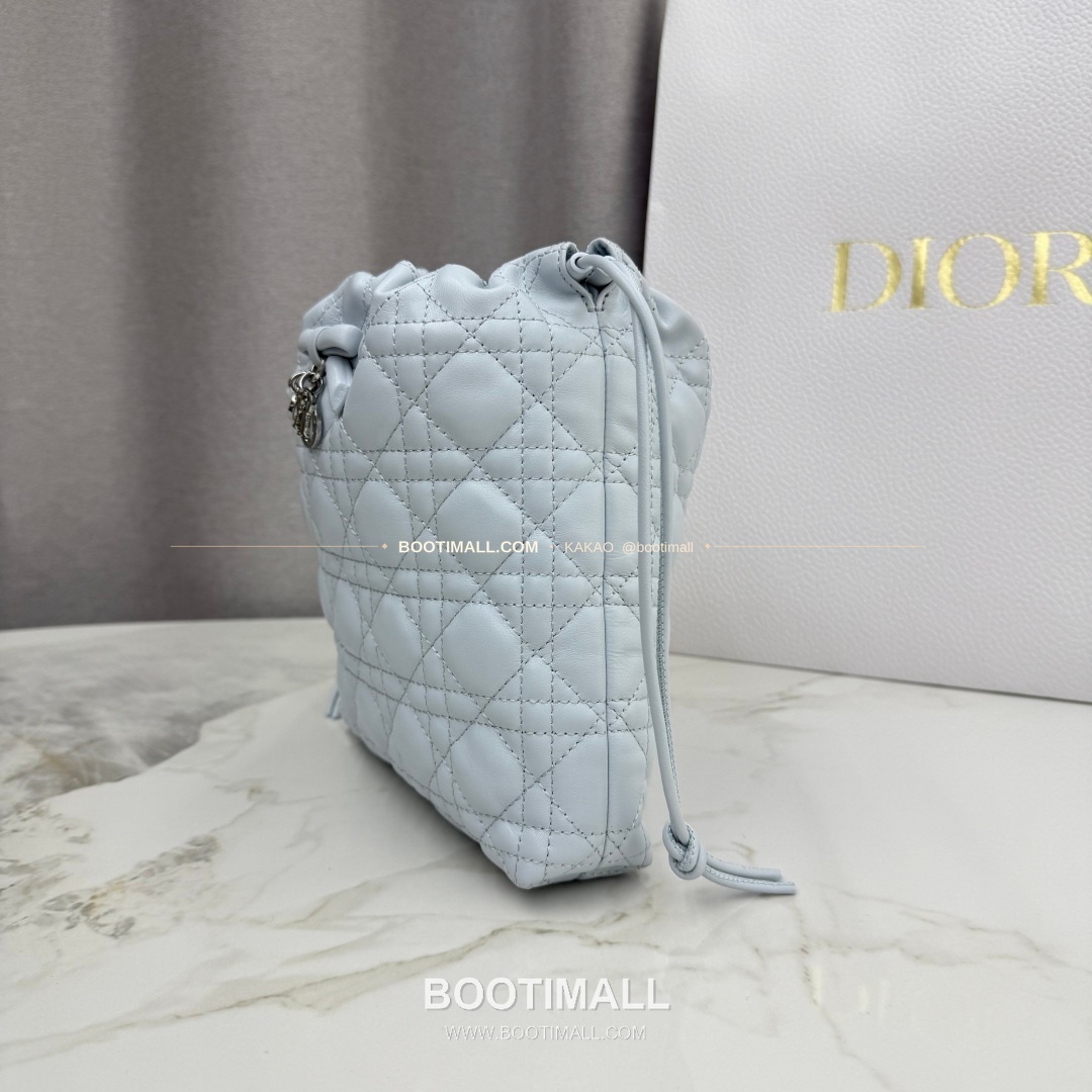 디올 아디오러블 램스킨 까나쥬 버킷백 Dior Adiorable Lambskin Cannage Bucket Bag S2611 22cm 6