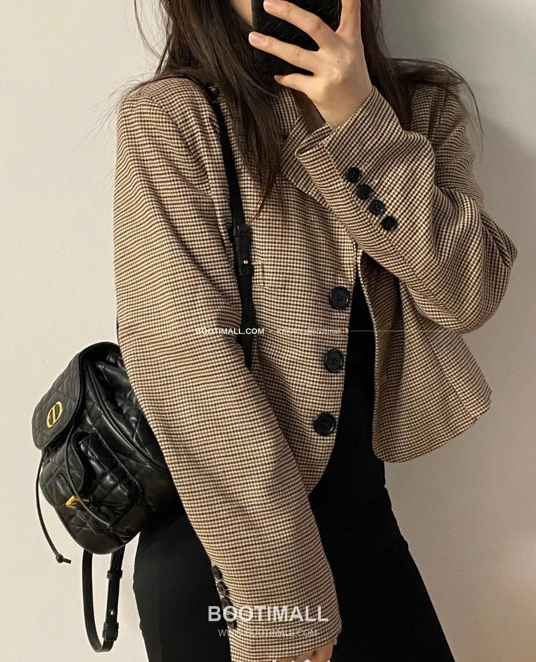 디올 카로 램스킨 까나쥬 백팩 Dior Caro Lambskin Cannage Backpack 19cm 2