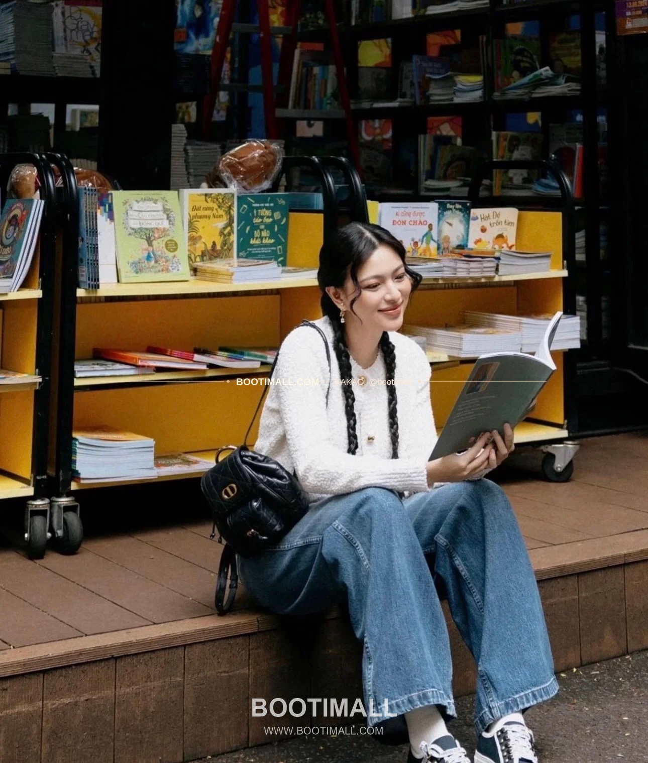 디올 카로 램스킨 까나쥬 백팩 Dior Caro Lambskin Cannage Backpack 19cm 7