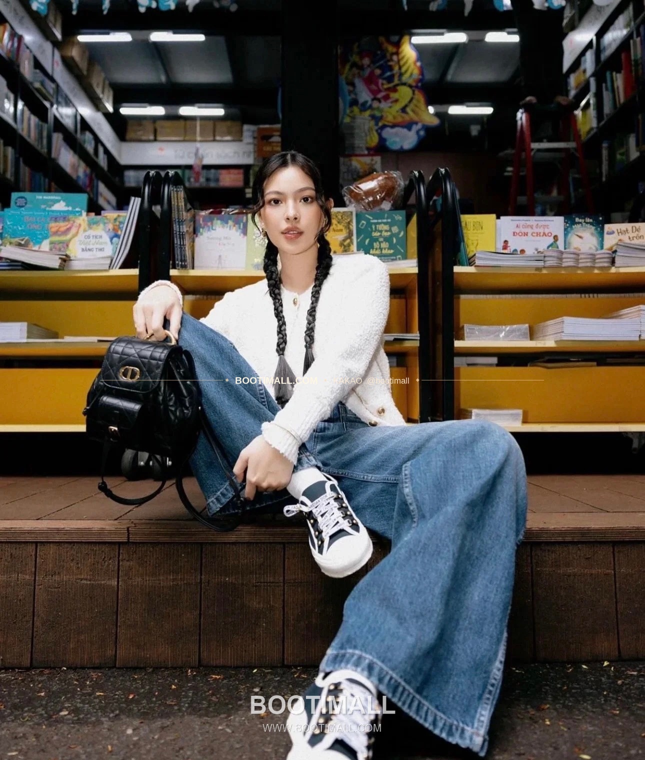 디올 카로 램스킨 까나쥬 백팩 Dior Caro Lambskin Cannage Backpack 19cm 8