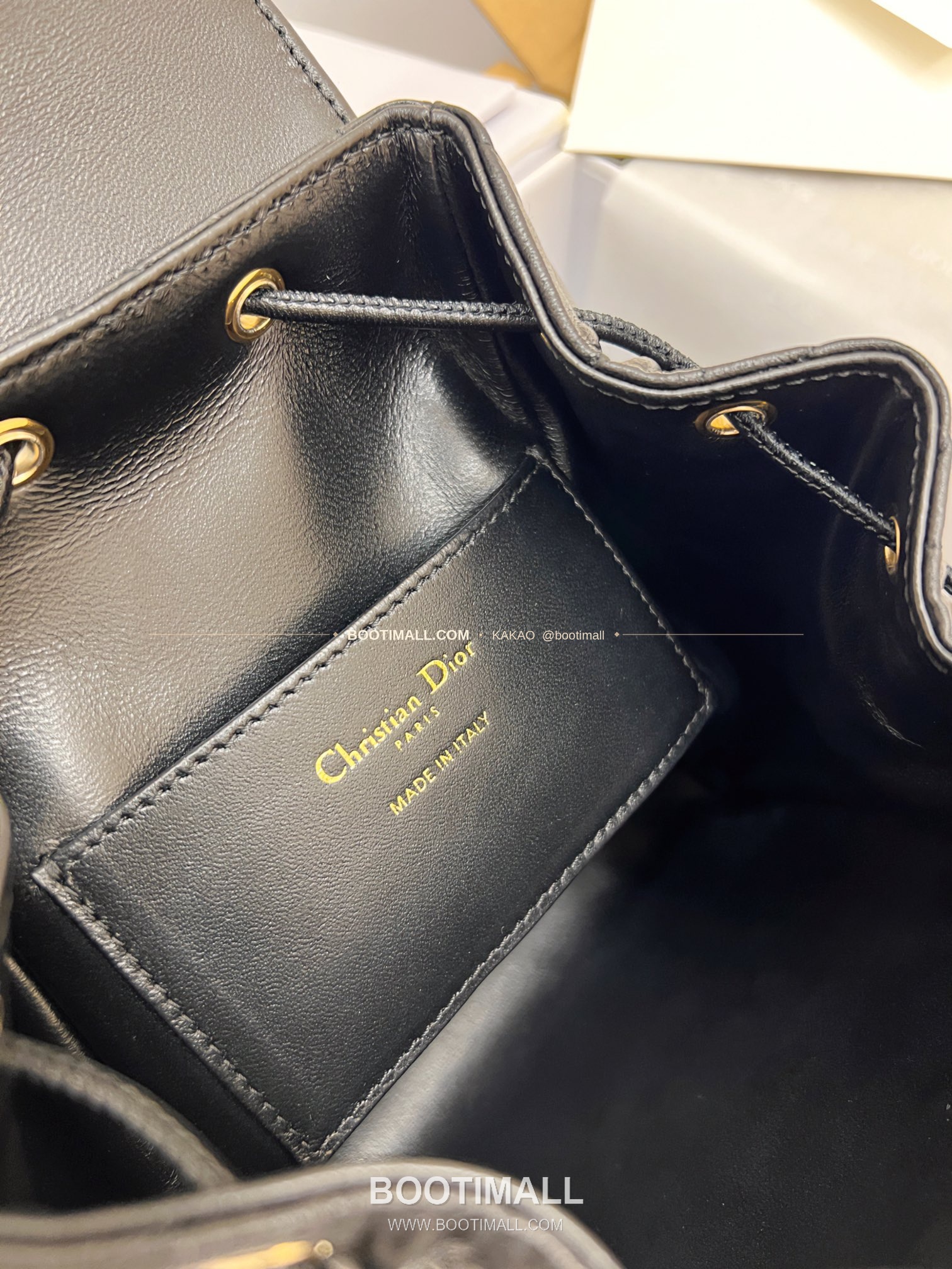 디올 카로 램스킨 까나쥬 백팩 Dior Caro Lambskin Cannage Backpack 19cm 17