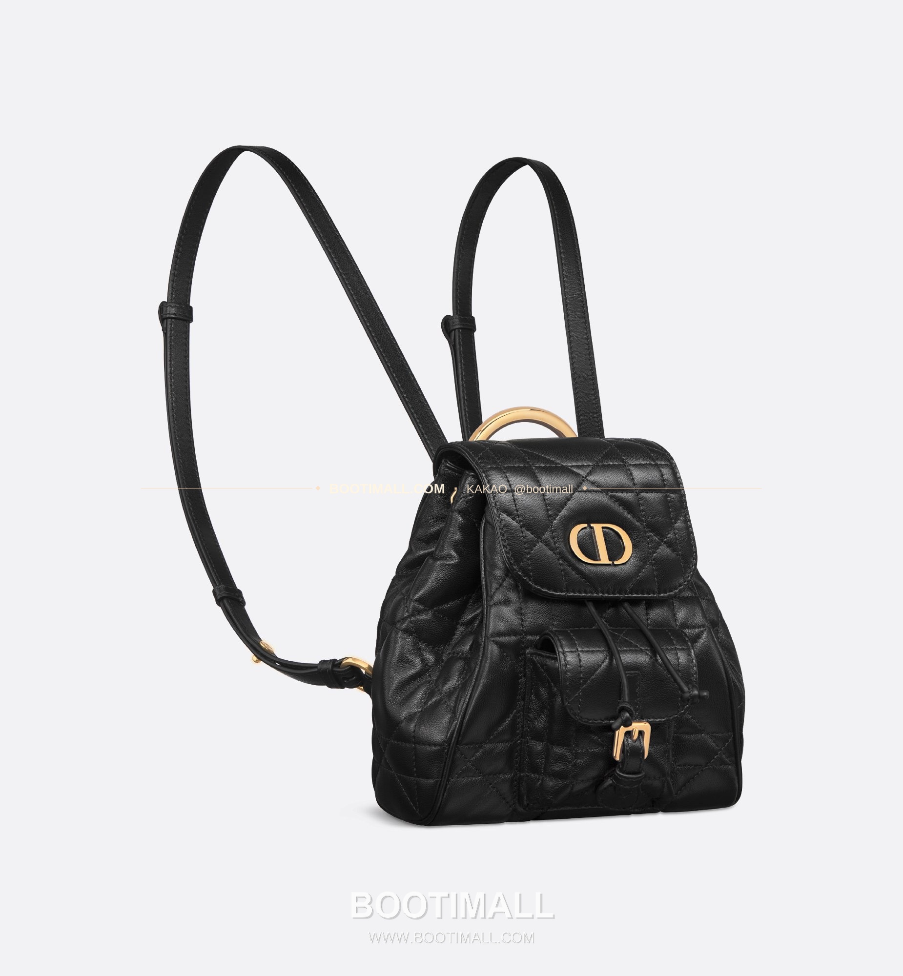 디올 카로 램스킨 까나쥬 백팩 Dior Caro Lambskin Cannage Backpack 19cm 20