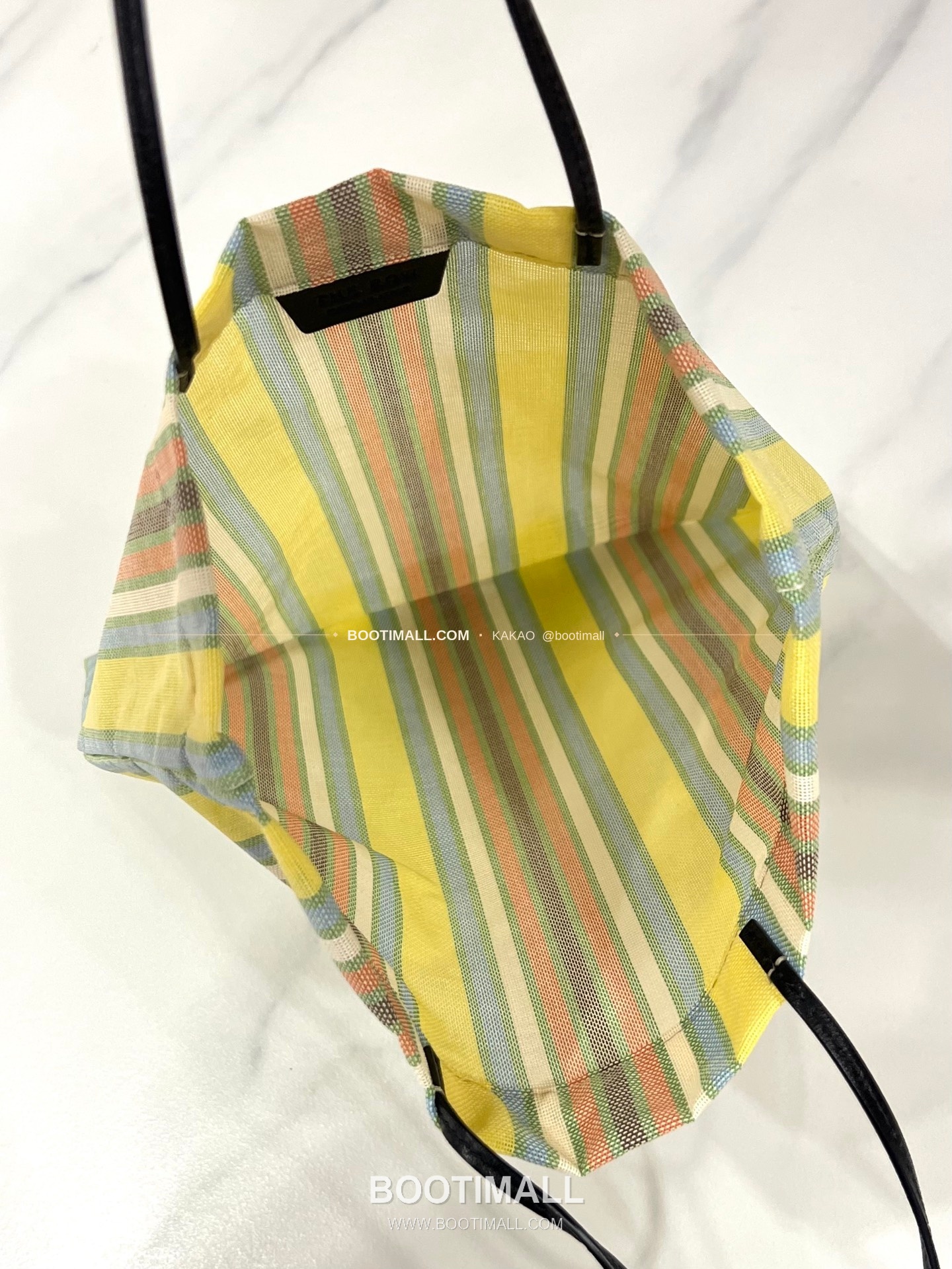 더로우 라이트웨이트 메쉬 패치워크 미니 토트백 The Row Lightweight Mesh Patchwork Mini Tote Bag TR-131 29cm 10