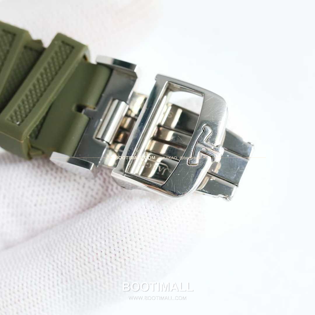 예거르쿨트르 폴라리스 러버밴드 블랙다이얼 데이트 오토매틱 Jaeger-LeCoultre Polaris Rubber Strap Black Dial Date Automatic 42mm 9