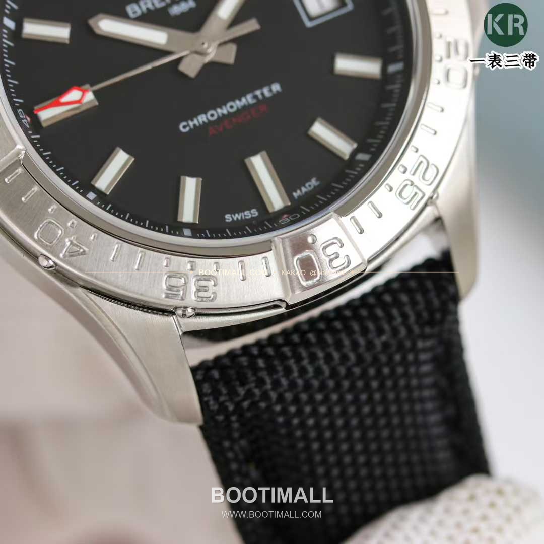 브라이틀링 어벤져 스틸 블루다이얼 야광인덱스 오토매틱 Breitling Avenger Steel Blue Dial Luminous Index Automatic A17328101C1A1 42mm 6