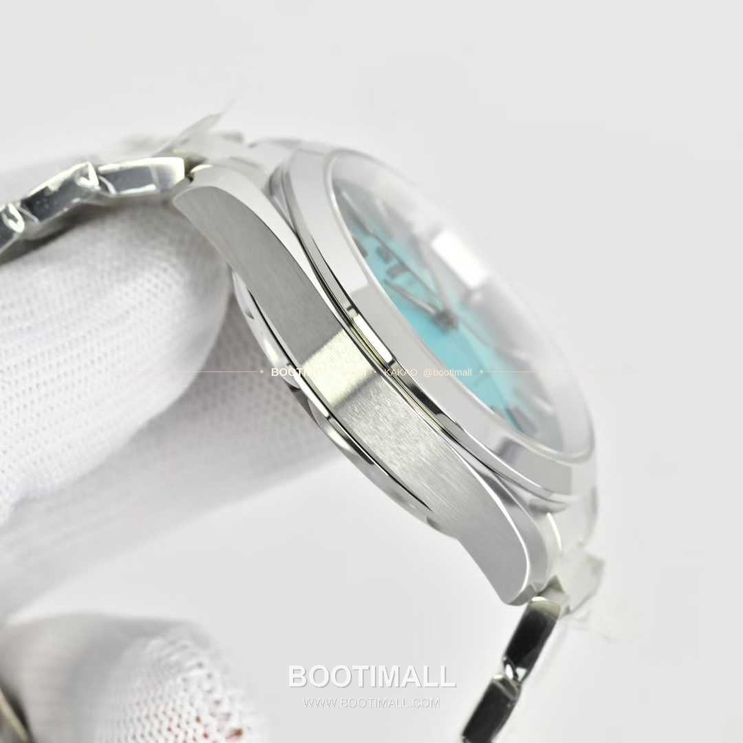 오메가 씨마스터 아쿠아테라 스틸 블루다이얼 데이트 오토매틱 Omega Seamaster Aqua Terra Steel Blue Dial Date Automatic 41mm 5