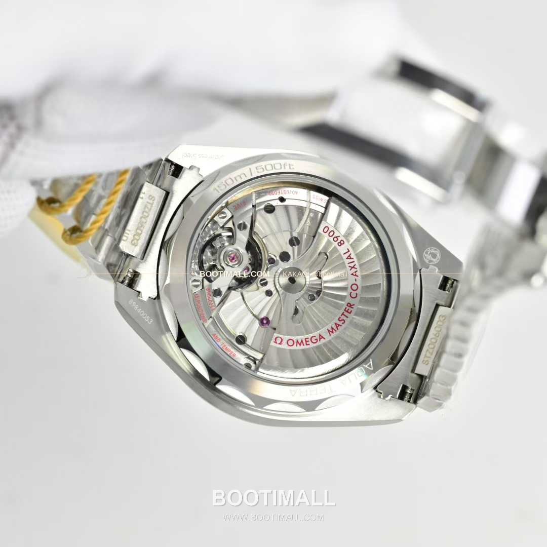 오메가 씨마스터 아쿠아테라 스틸 블루다이얼 데이트 오토매틱 Omega Seamaster Aqua Terra Steel Blue Dial Date Automatic 41mm 7