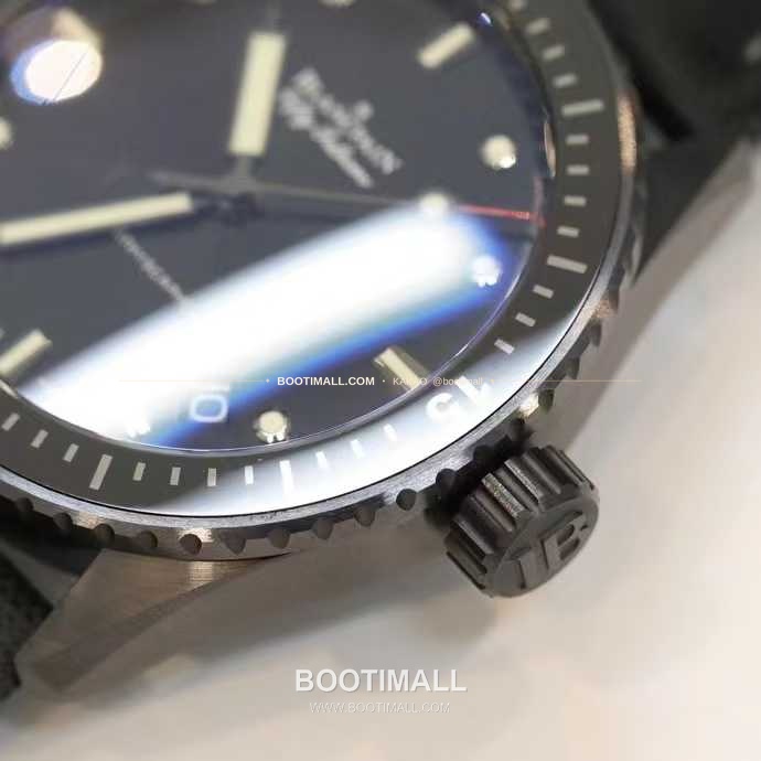 블랑팡 피프티패덤즈 세라믹 블랙다이얼 데이트 다이버 오토매틱 Blancpain Fifty Fathoms Ceramic Black Dial Date Diver Automatic 43.6mm 5