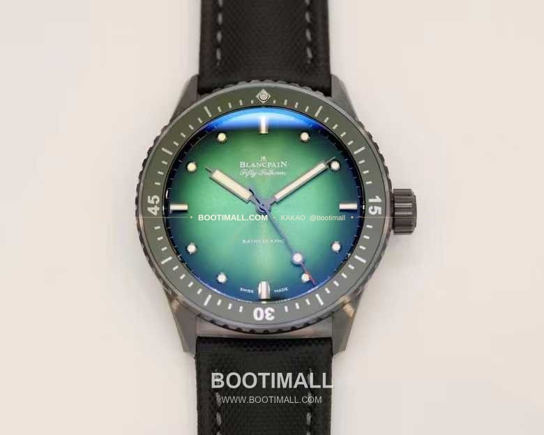 블랑팡 피프티패덤즈 세라믹 블랙다이얼 데이트 다이버 오토매틱 Blancpain Fifty Fathoms Ceramic Black Dial Date Diver Automatic 43.6mm 1